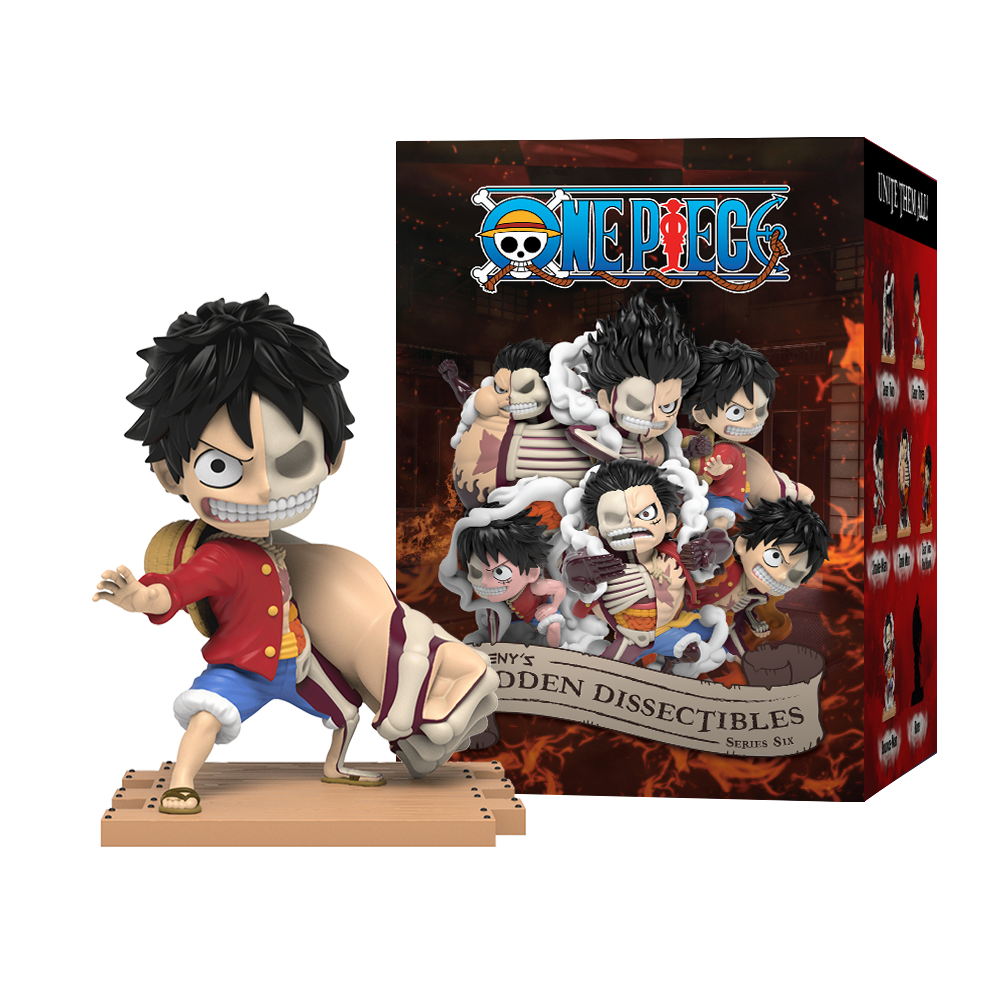 Blindbox Mightyjaxx FREENY'S HIDDEN DISSECTIBLES: ONE PIECE (LUFFY’S GEARS EDITION) ( Chính Hãng )