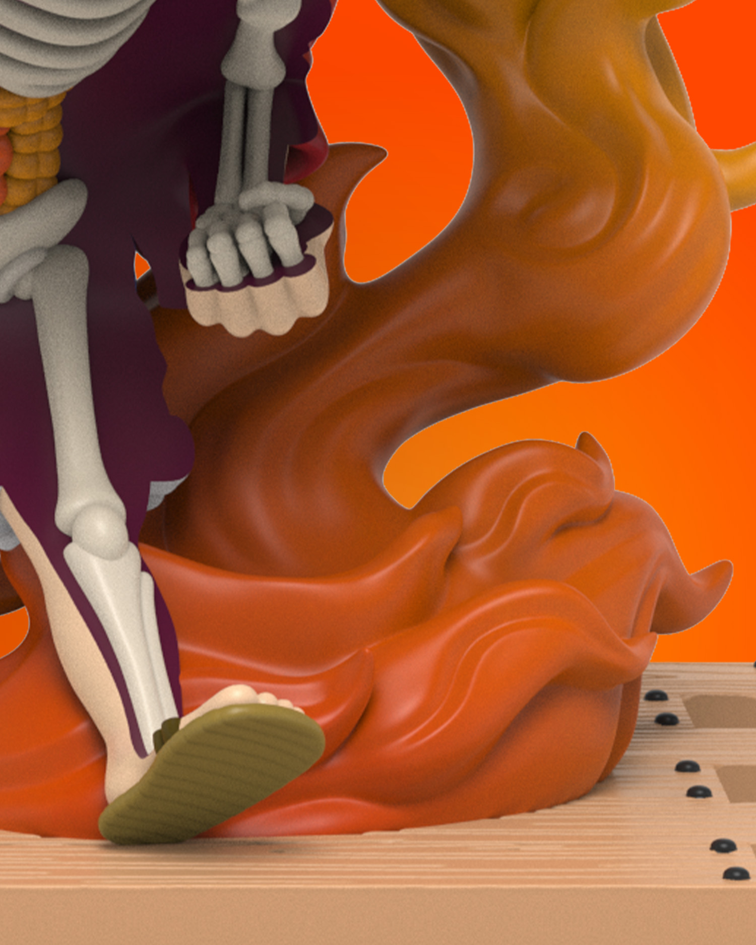 Blindbox Mightyjaxx FREENY'S HIDDEN DISSECTIBLES: ONE PIECE (LUFFY’S GEARS EDITION) ( Chính Hãng )