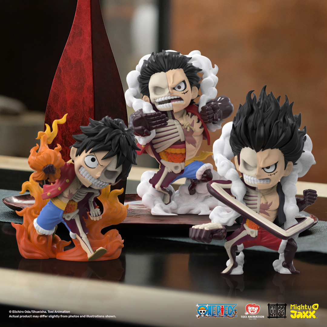 Blindbox Mightyjaxx FREENY'S HIDDEN DISSECTIBLES: ONE PIECE (LUFFY’S GEARS EDITION) ( Chính Hãng )