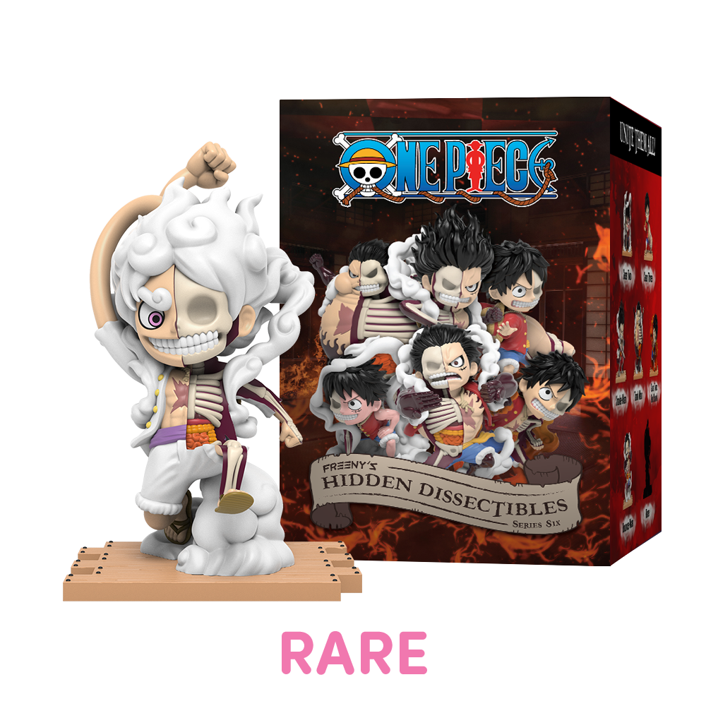 Blindbox Mightyjaxx FREENY'S HIDDEN DISSECTIBLES: ONE PIECE (LUFFY’S GEARS EDITION) ( Chính Hãng )