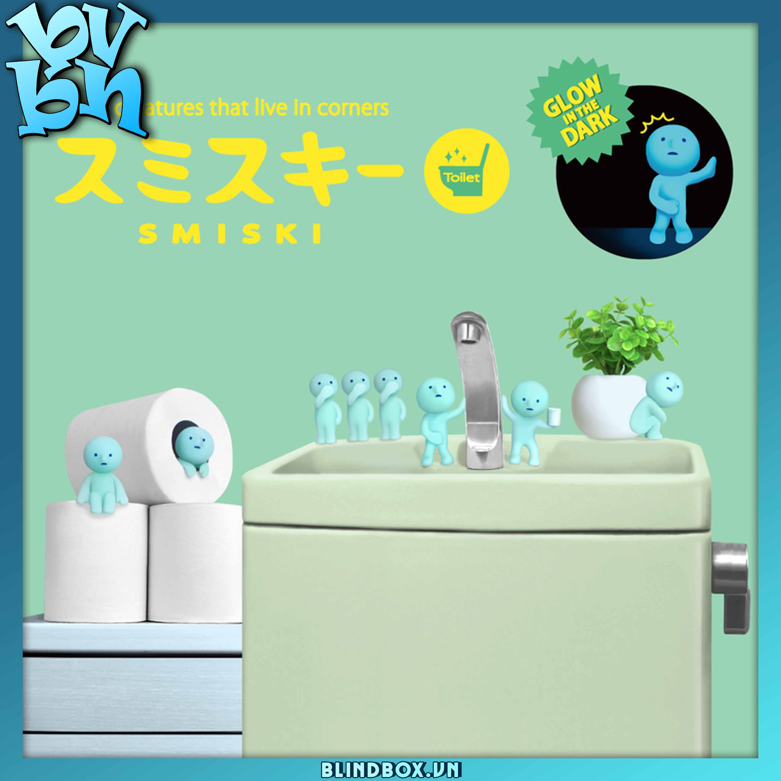 Smiski Toilet BlindBox Series ( Chính Hãng )