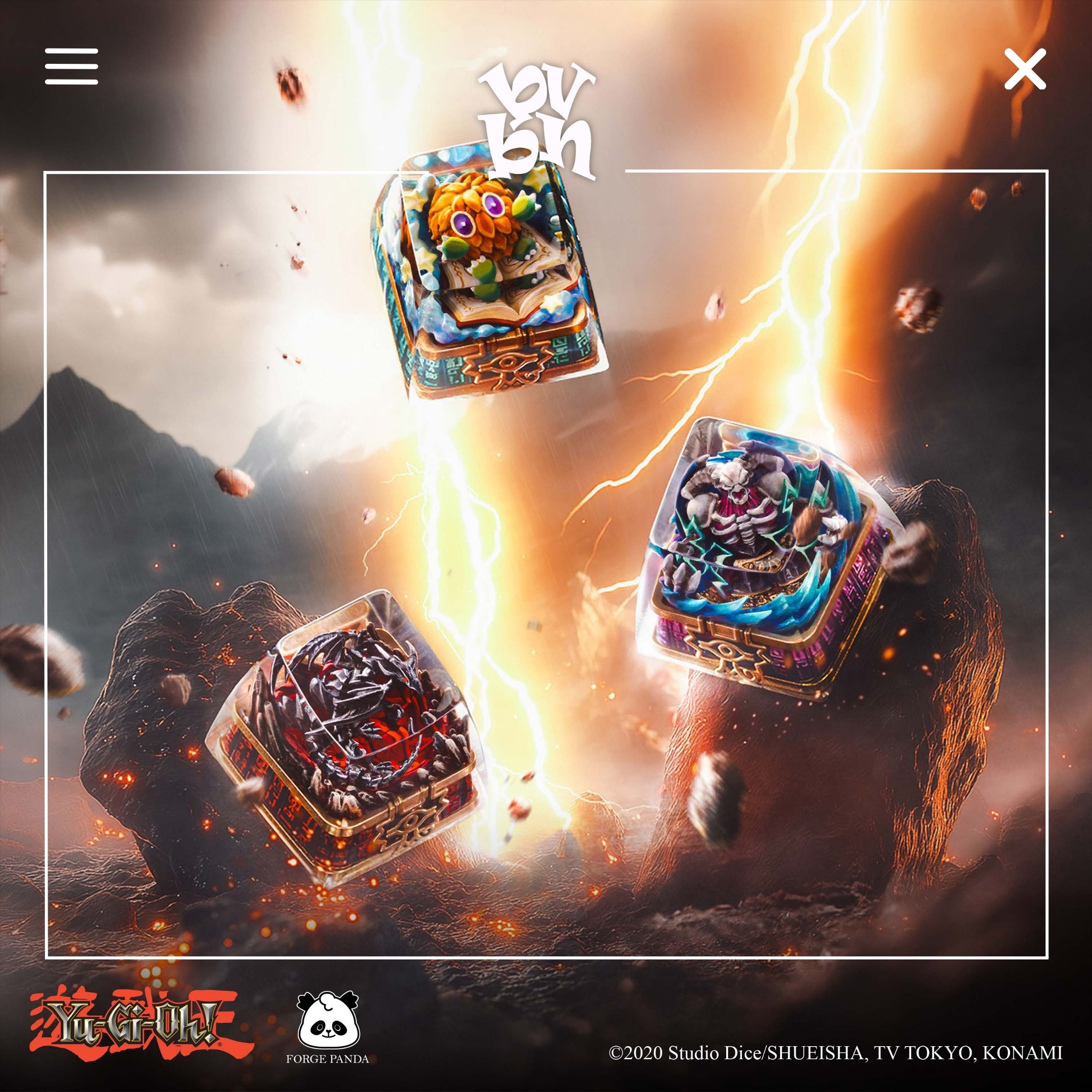 Yu-Gi-Oh! Artisan Keycap (Collection 2)