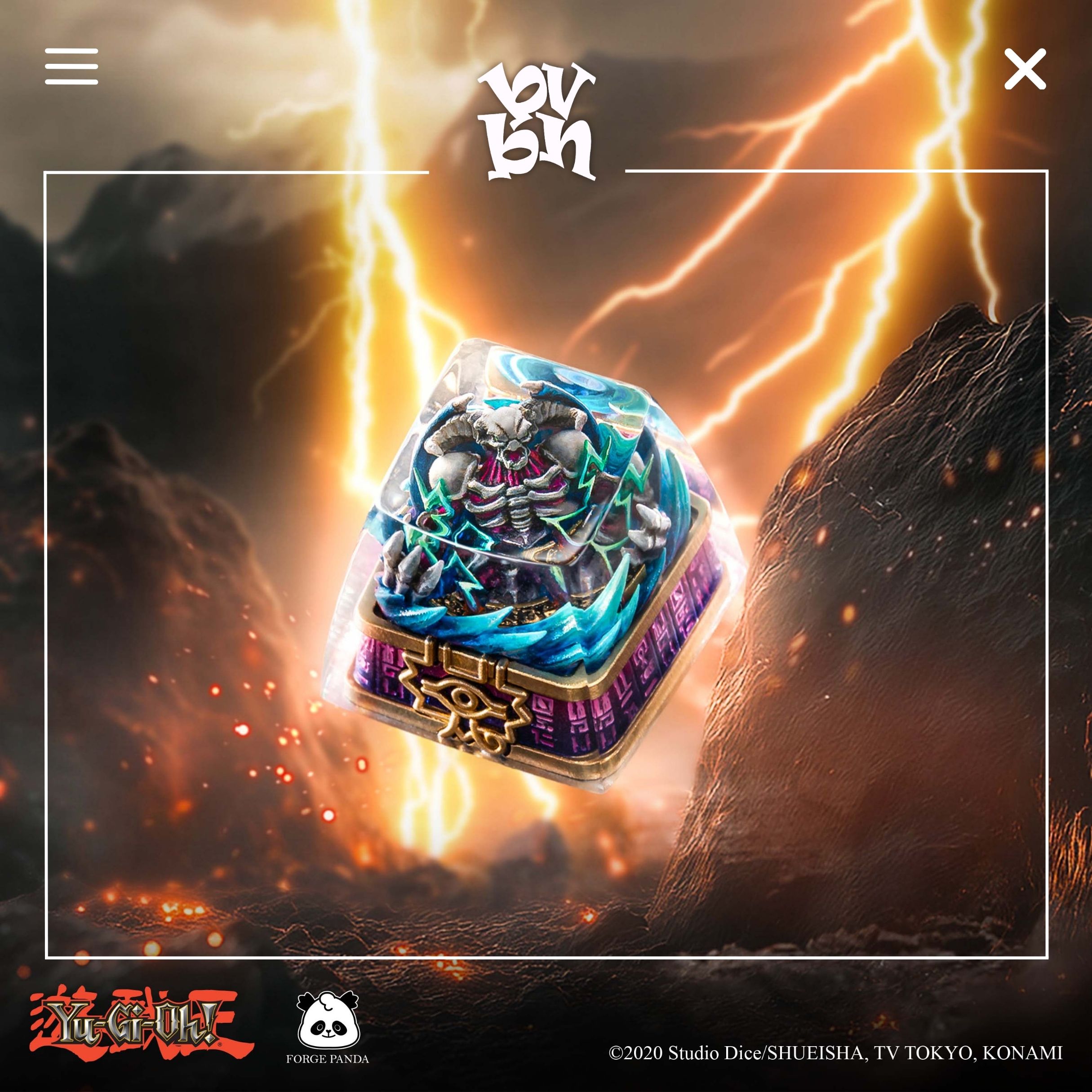 Yu-Gi-Oh! Artisan Keycap (Collection 2)