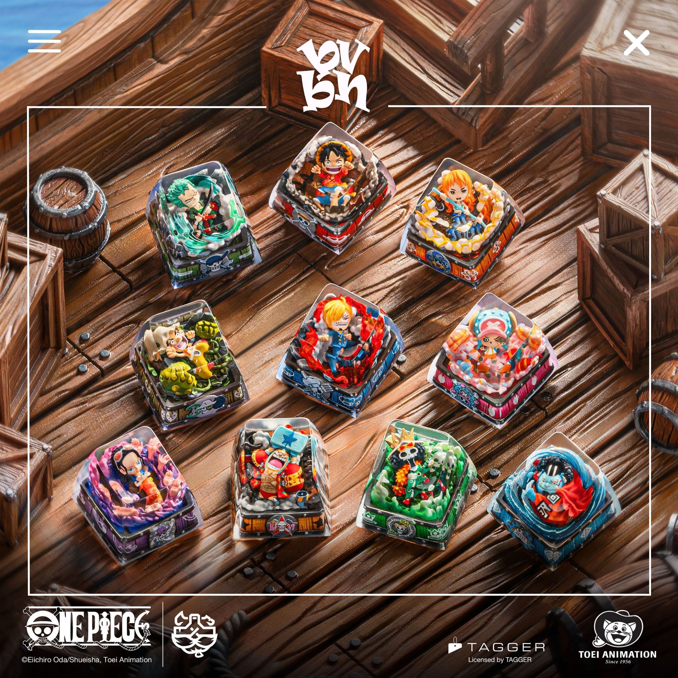 One Piece Collection 2 : JINBE Keycap