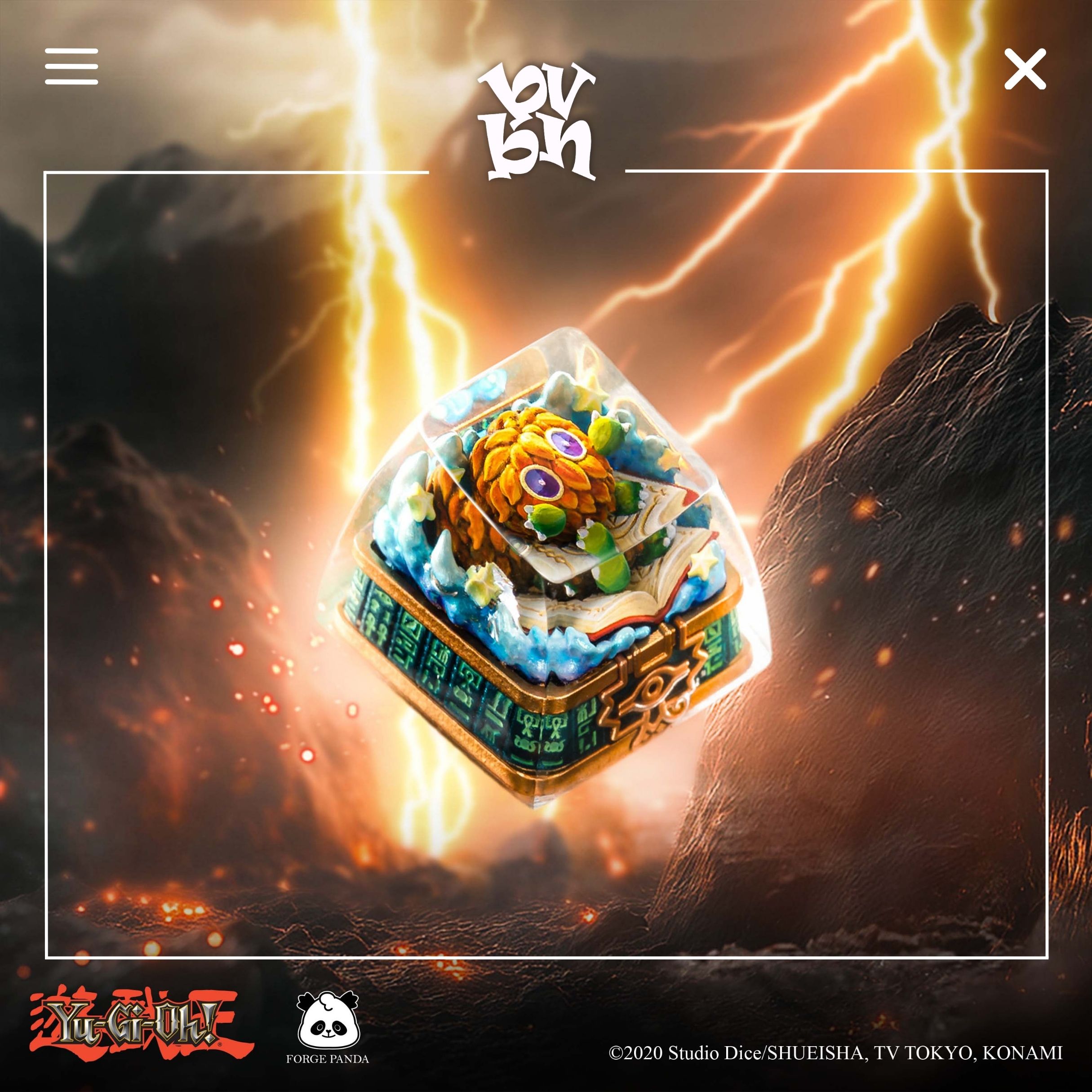 Yu-Gi-Oh! Artisan Keycap (Collection 2)