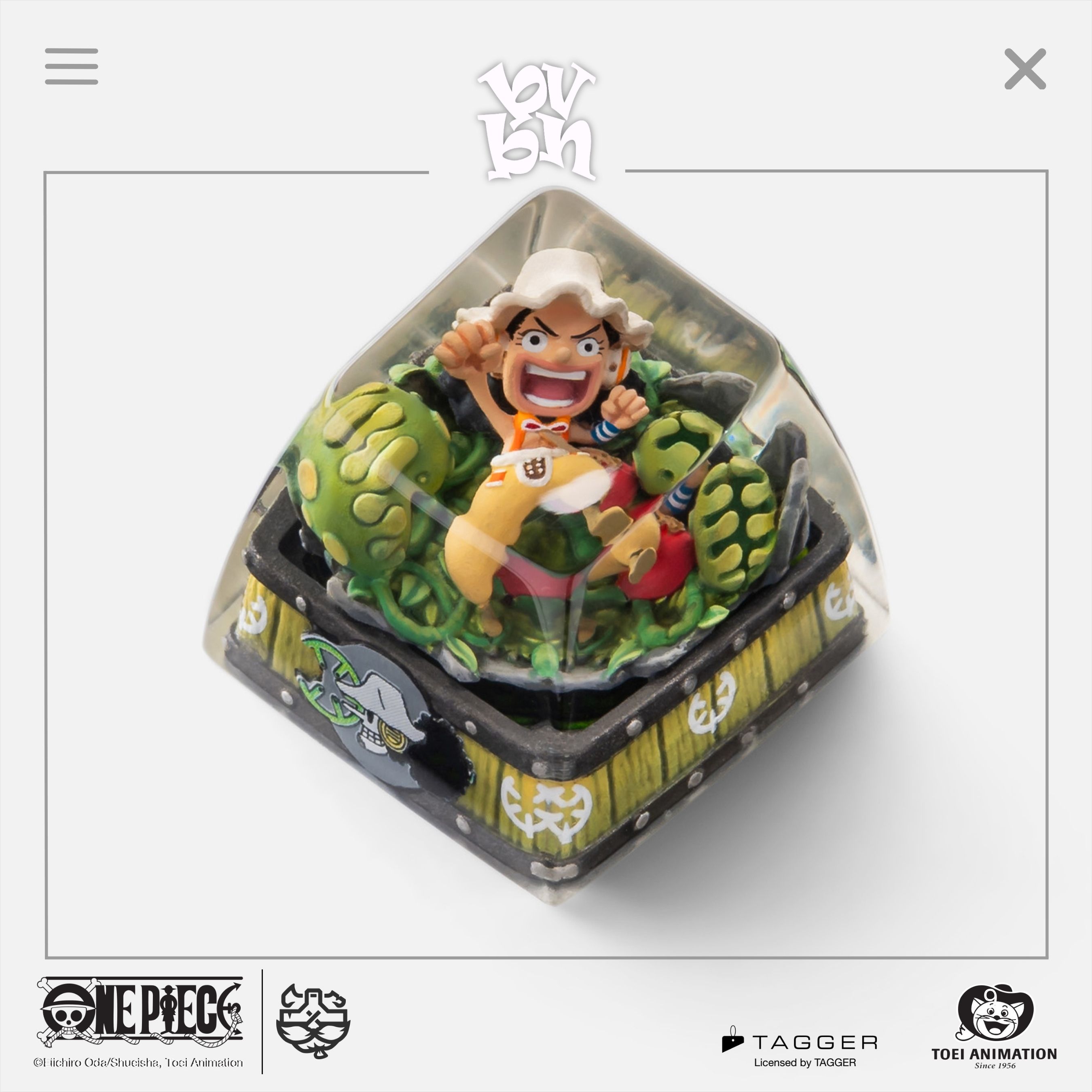 One Piece Collection 1 - Artisan Keycap - Dwarf Factory