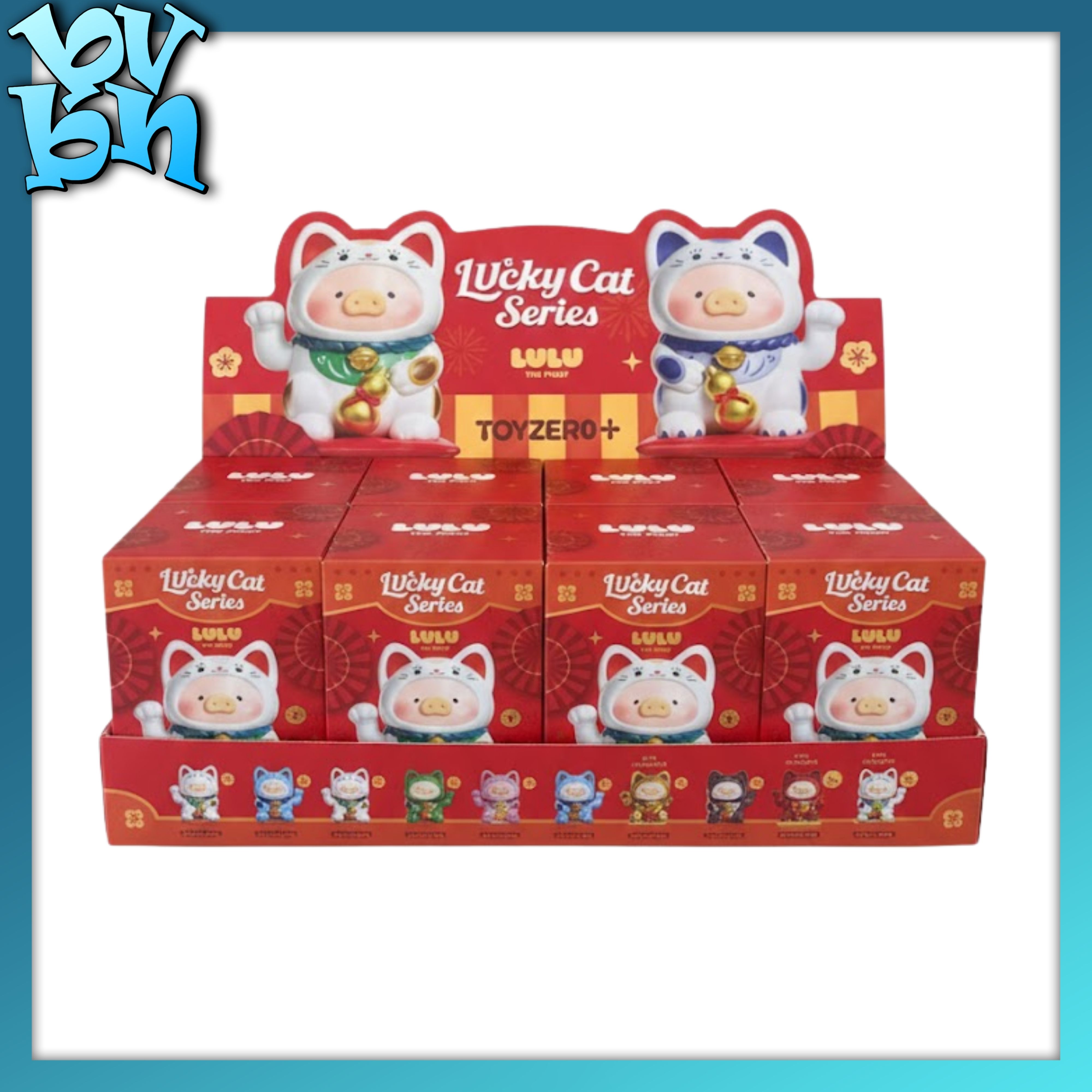 Toyzeroplus Lulu The Piggy Lucky Cat Series Blind Box