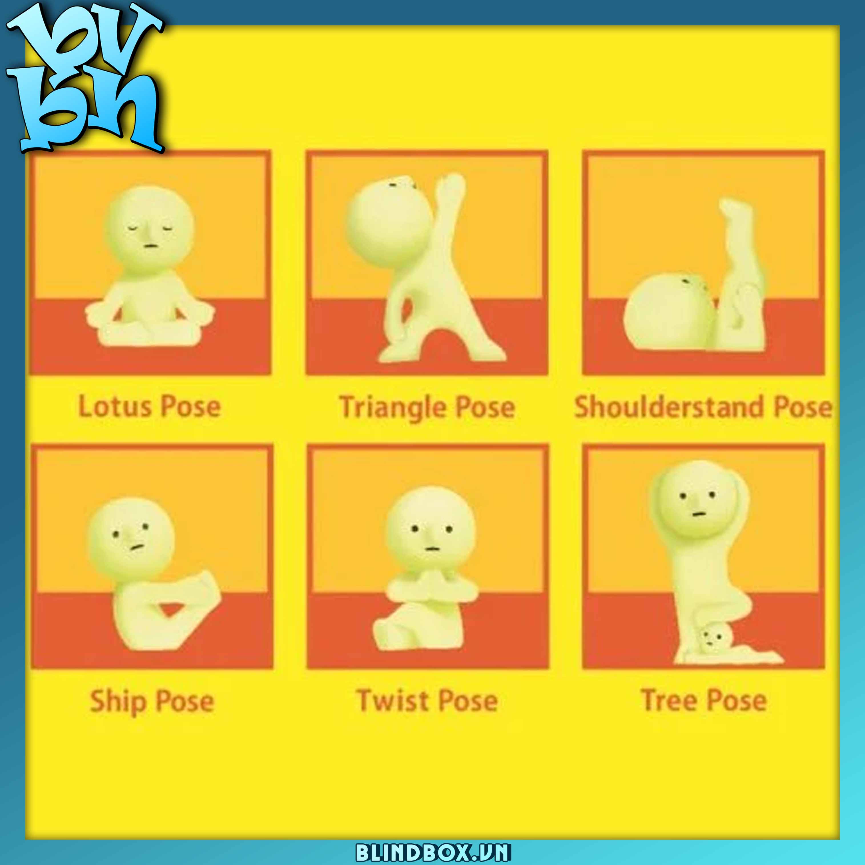 SMISKI Yoga Blindbox Series ( Chính hãng )