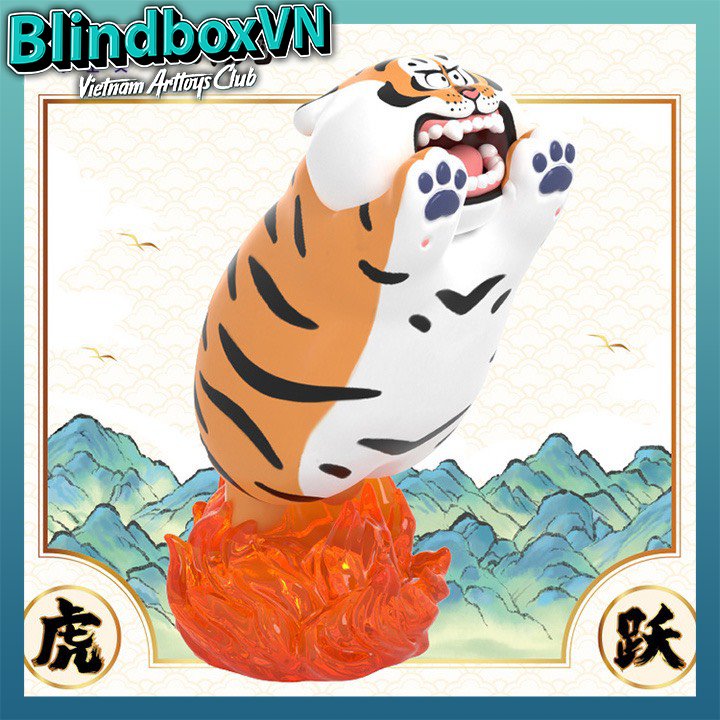 Blind Box The Tango Of Dragon And Fat Tiger Series ( chính hãng )