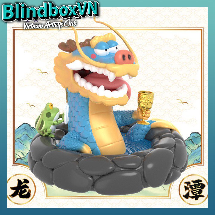 Blind Box The Tango Of Dragon And Fat Tiger Series ( chính hãng )