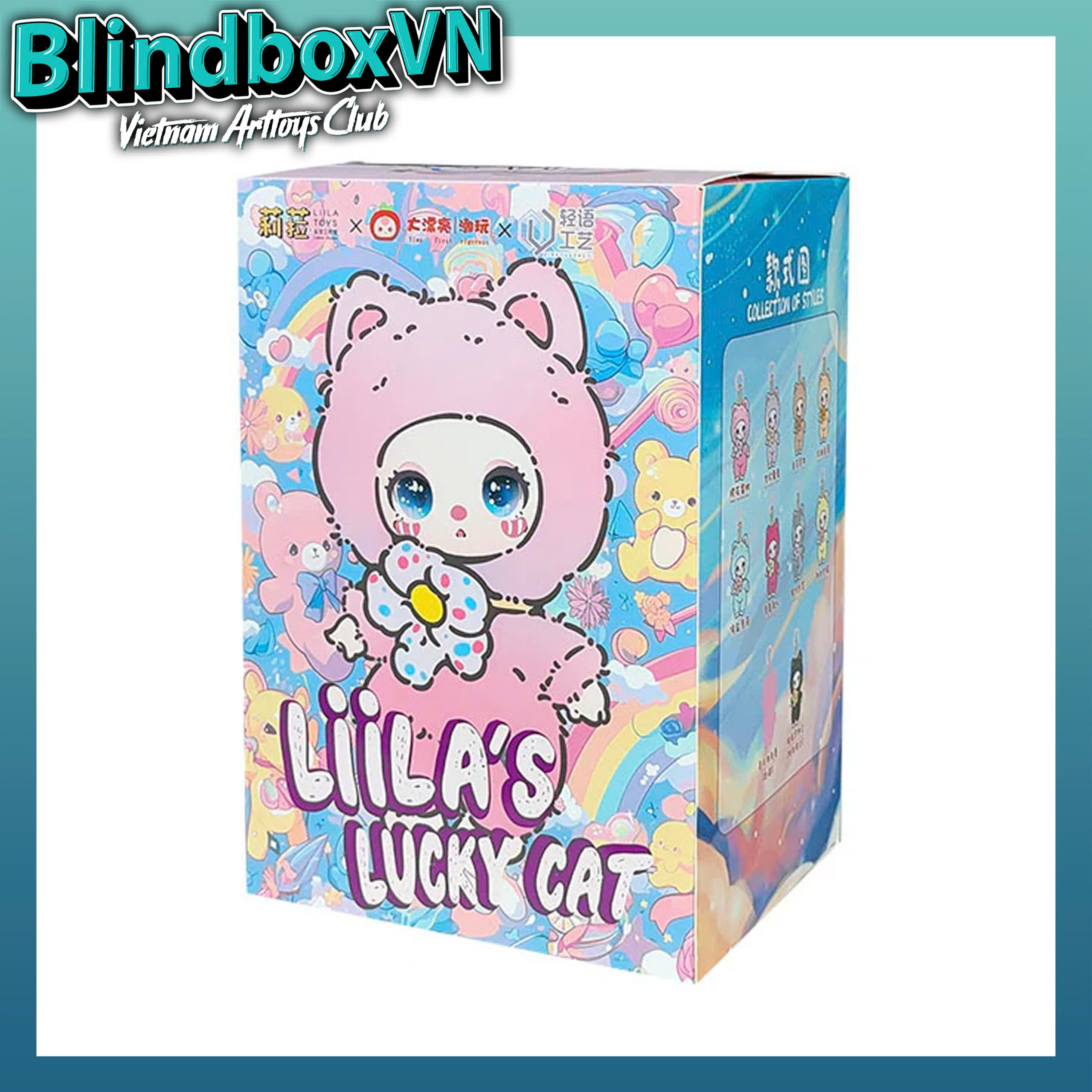 Blind Box Liila's Lucky Cat Series Plush