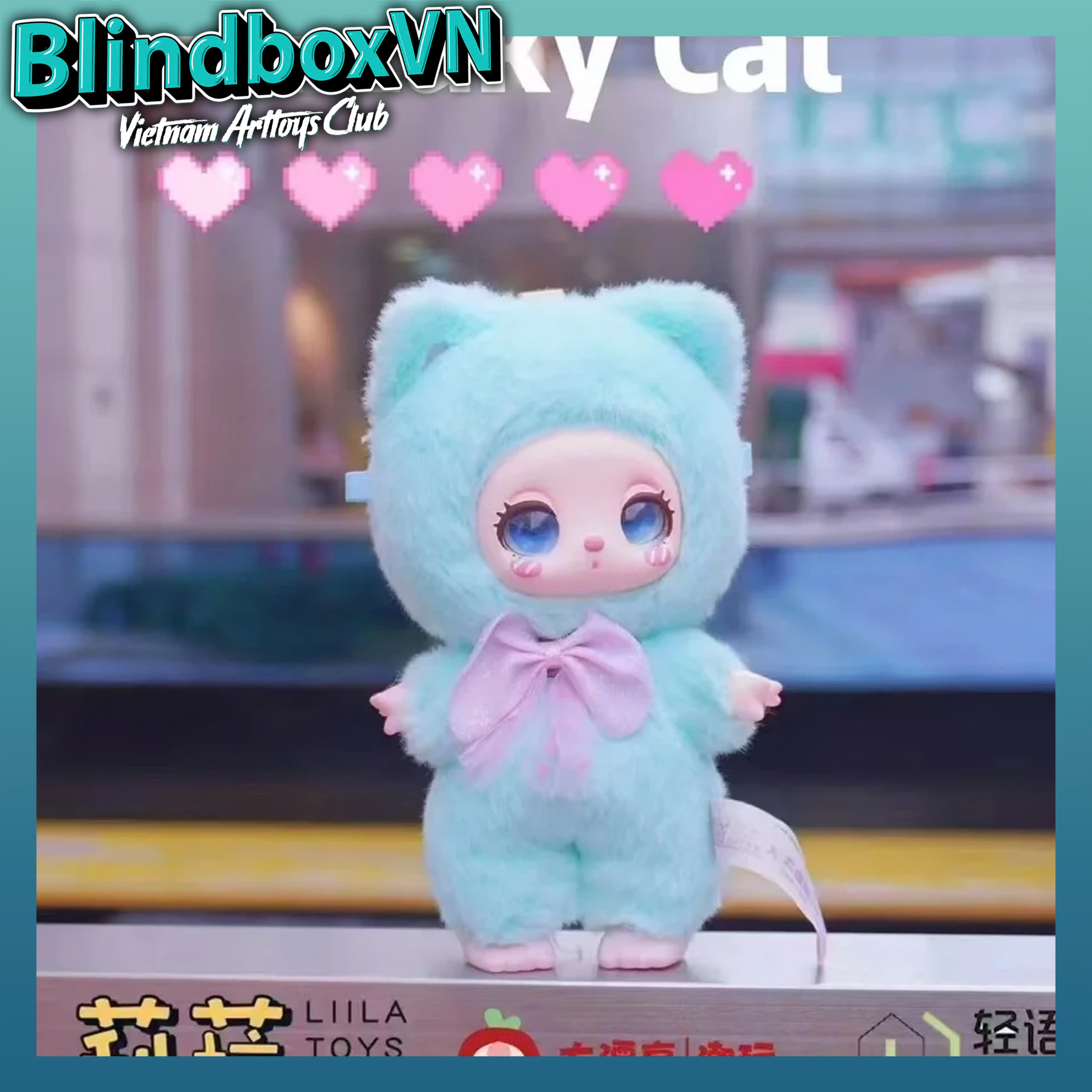 Blind Box Liila's Lucky Cat Series Plush