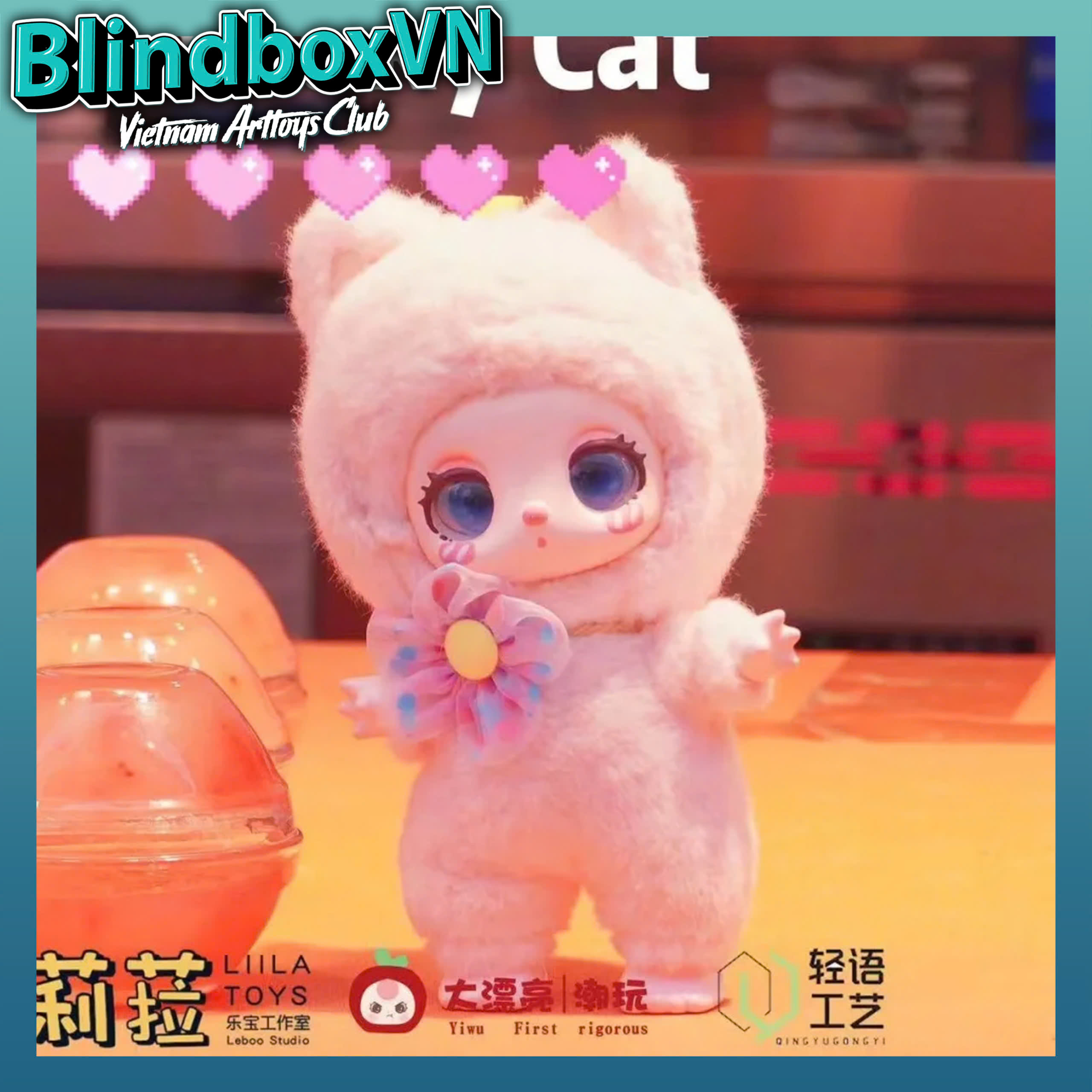 Blind Box Liila's Lucky Cat Series Plush