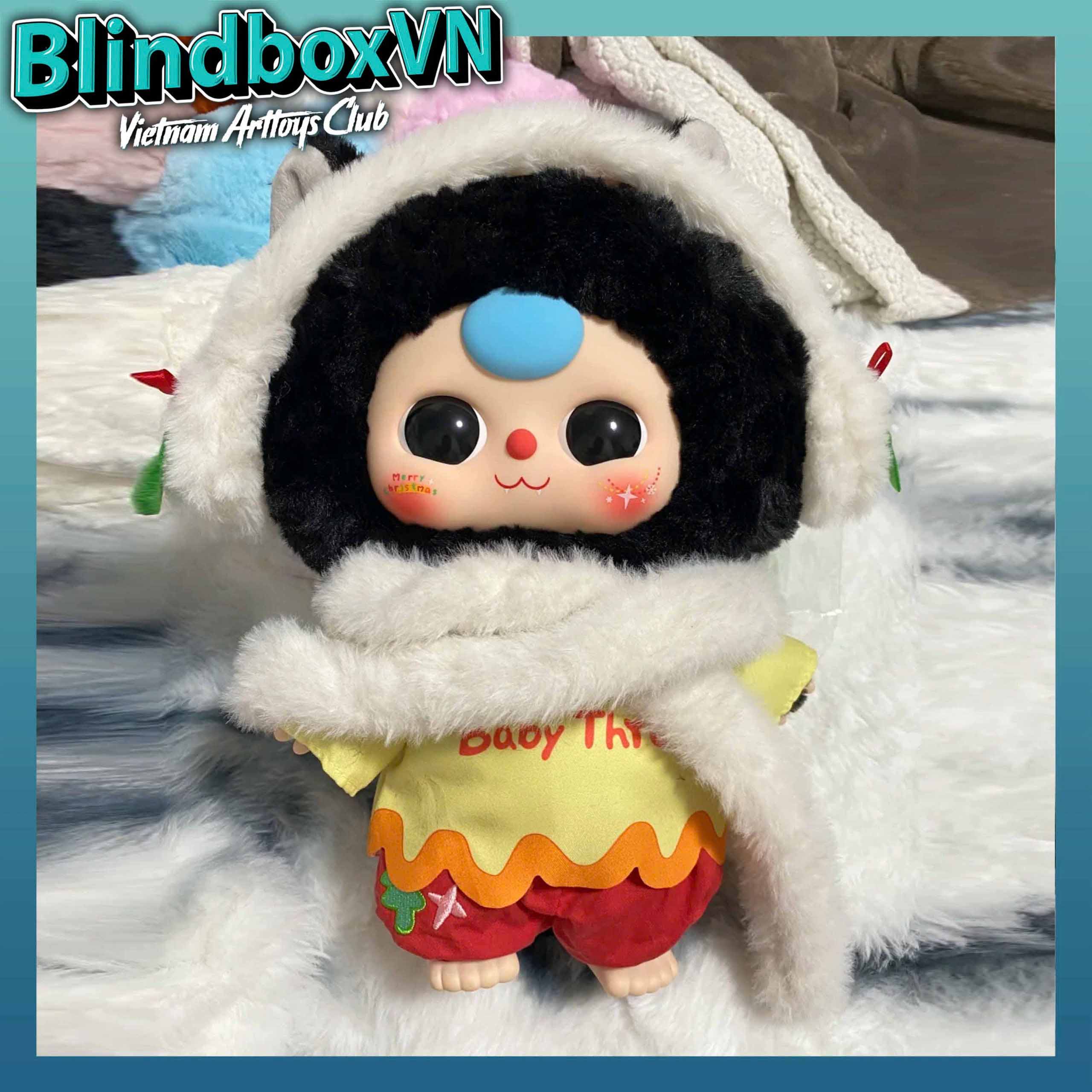 Blindbox Baby Three 400% Christmas Version ( Phiên Bản Giáng Sinh )