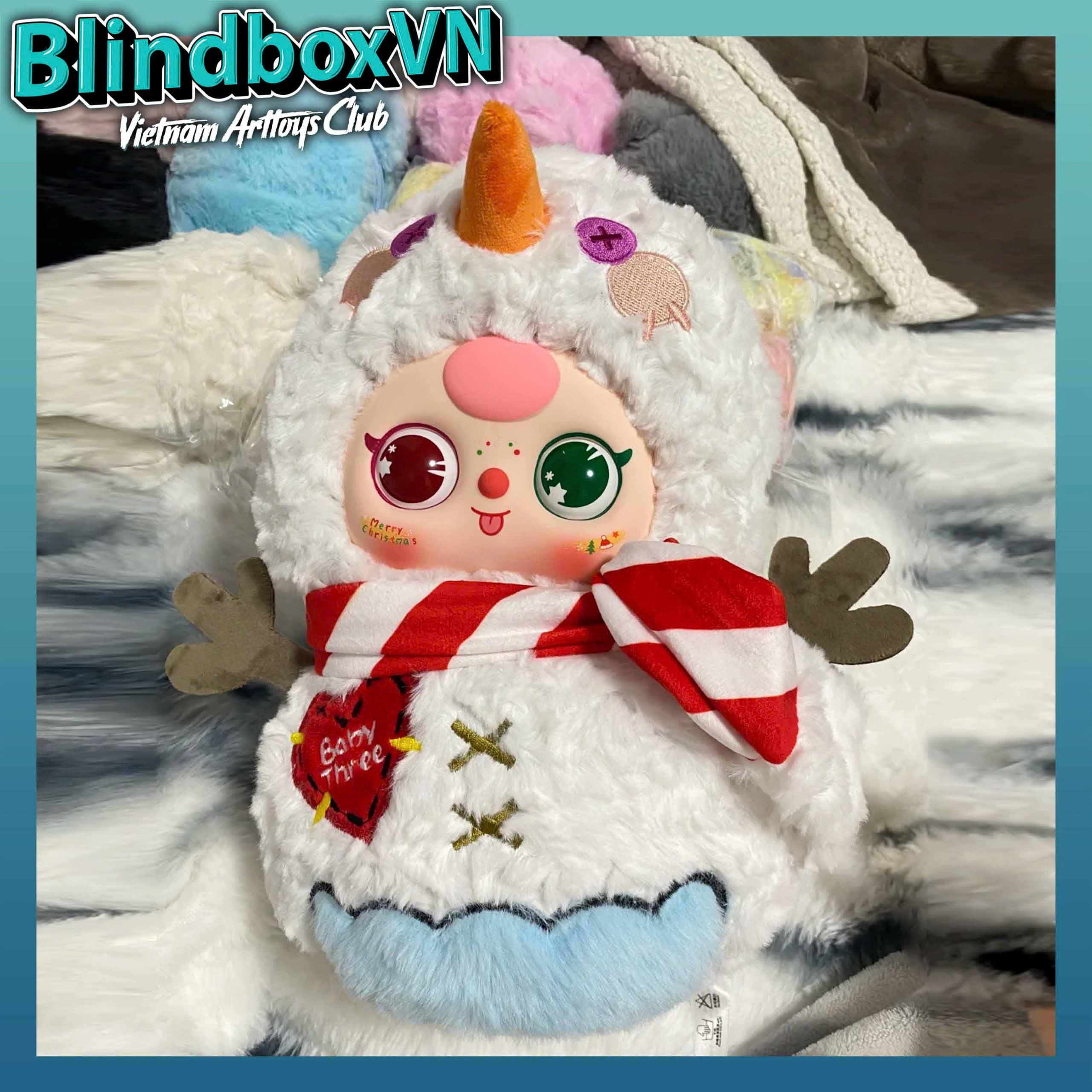 Blindbox Baby Three 400% Christmas Version ( Phiên Bản Giáng Sinh )