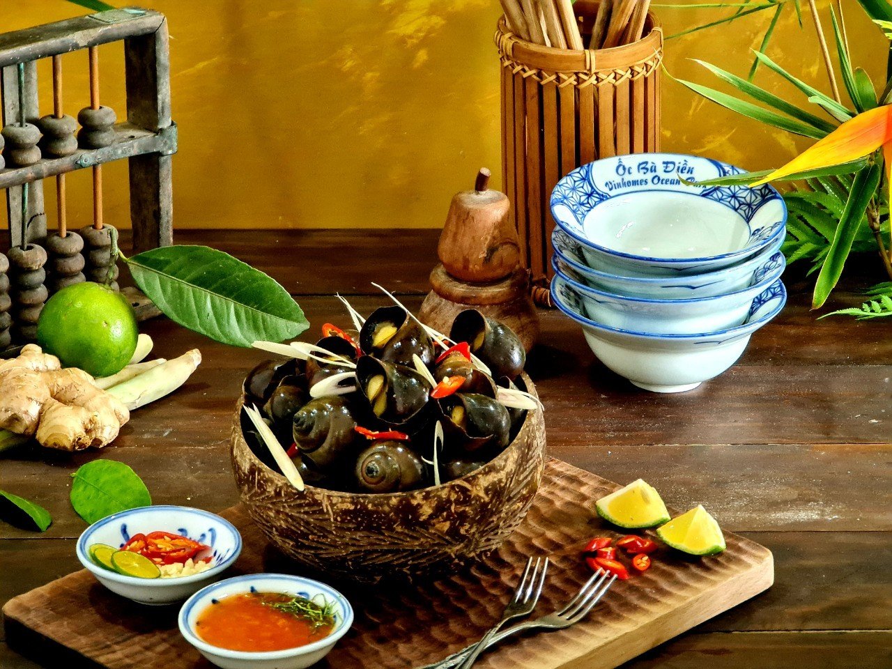 Ốc mít luộc