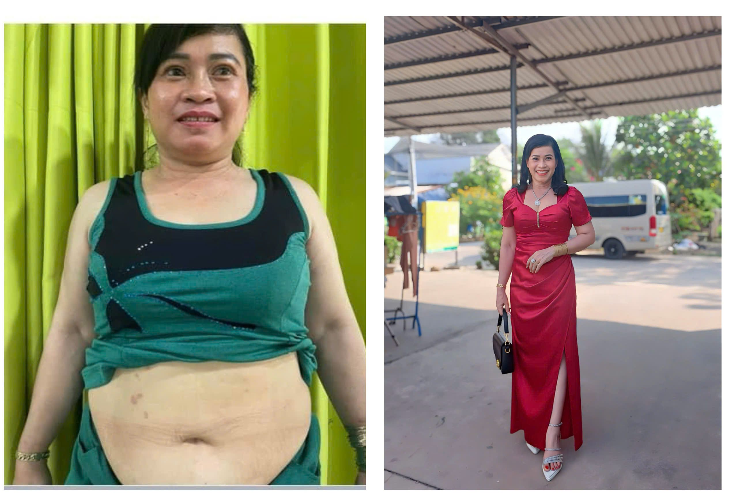 Chị Hoanh giảm thành công 13kg và 28cm vòng eo