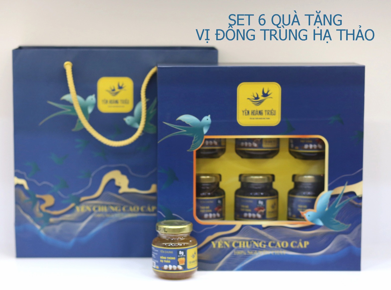 SET 6 HŨ QUÀ TẶNG - VỊ ĐÔNG TRÙNG HẠ THẢO