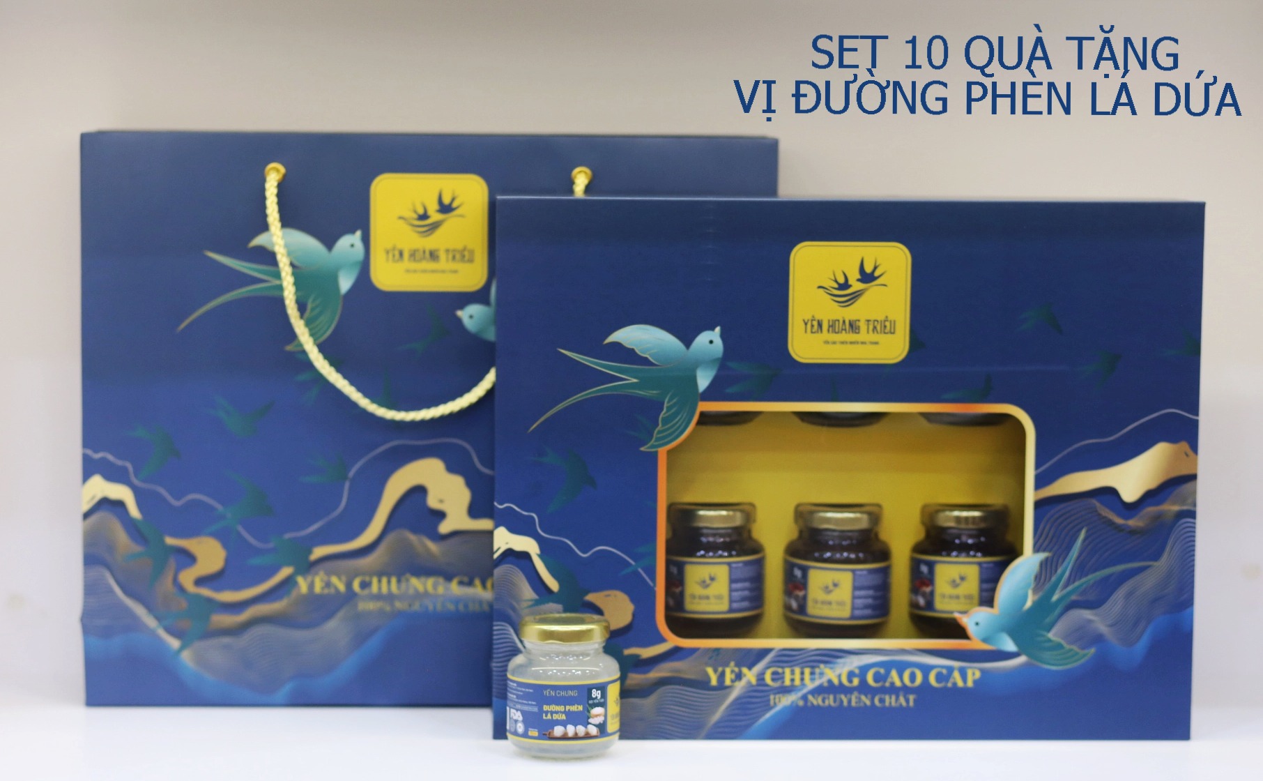 SET 10 HŨ QUÀ TẶNG - VỊ ĐƯỜNG PHÈN LÁ DỨA