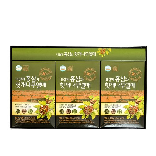 Korean Red Ginseng & Hovenia Dulcis Thunb (50 ML x 30g) – Daedong