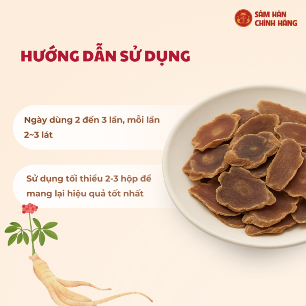 Hồng sâm HQ thái lát (20g*10 hộp giấy) – Daedong
