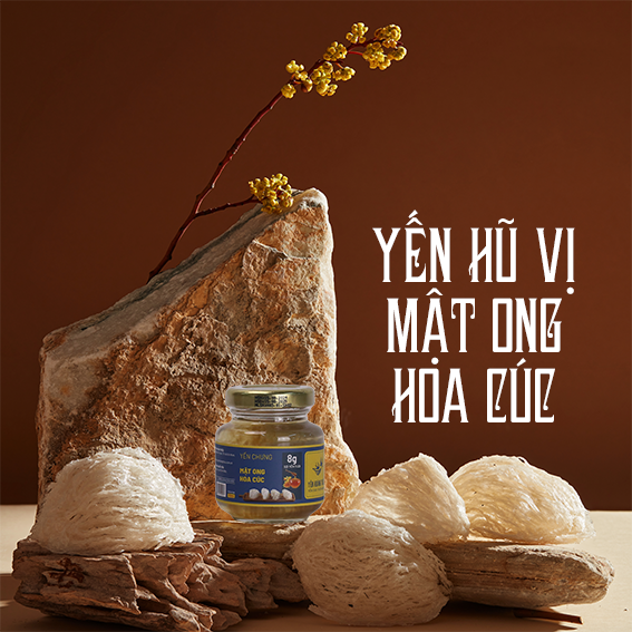 Yến Hũ Chưng Vị Mật Ong Hoa Cúc