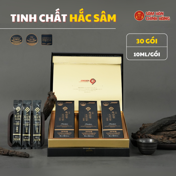 Ginssen Black Ginseng Jung Premium 7mg/g (10ml*30 stick) – Daedong