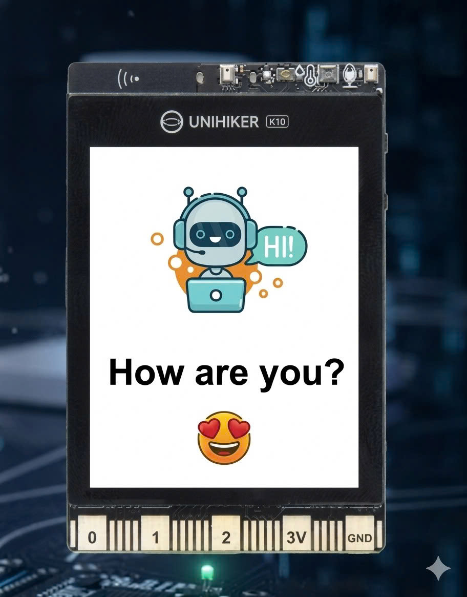 Hướng Dẫn Tự Làm Chatbot AI Với Kit UNIHIKER K10