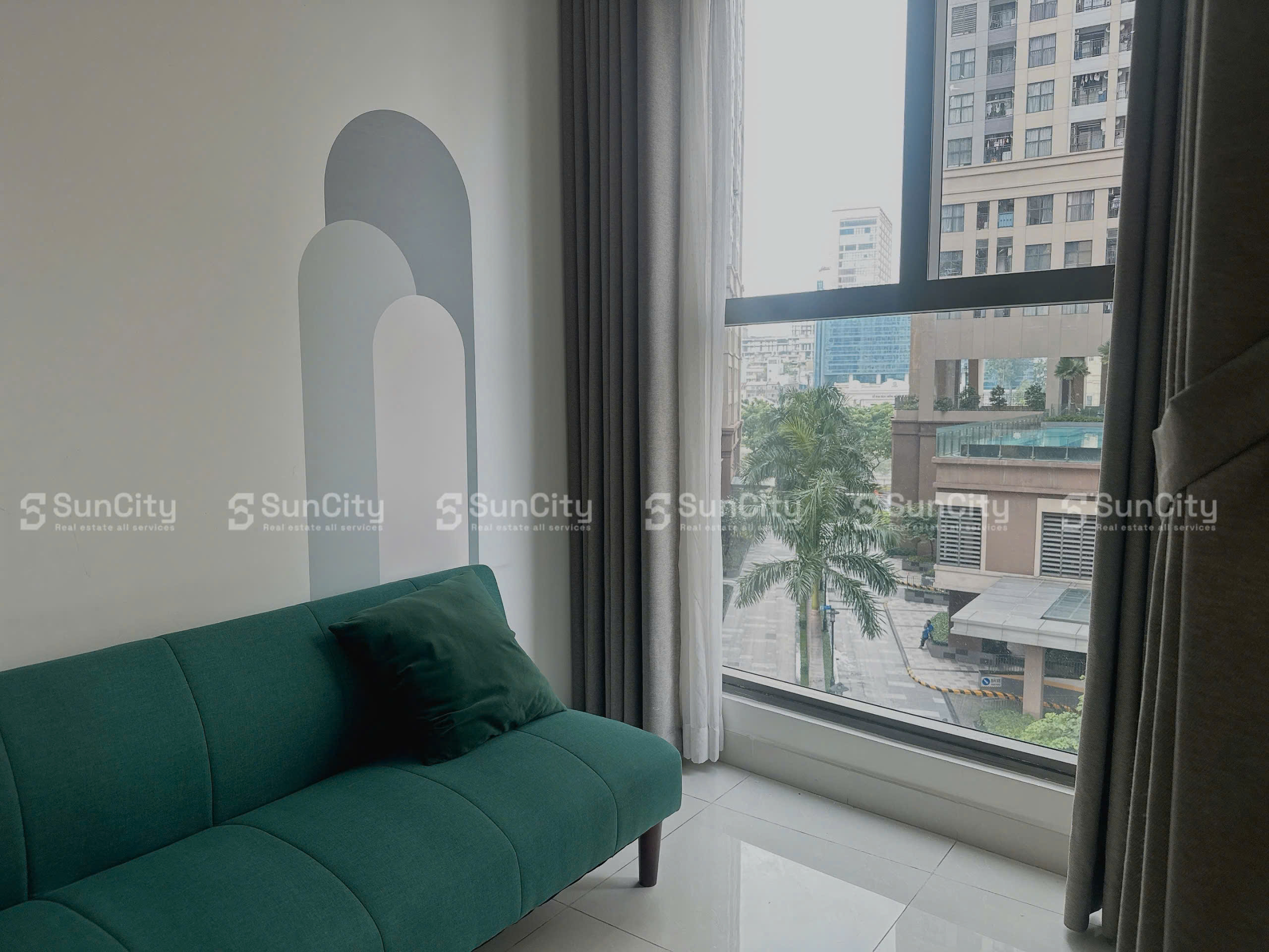 CHO THUÊ CĂN HỘ STUDIO SAIGON ROYAL QUẬN 4 | ĐẦY ĐỦ NỘI THẤT | 35M2