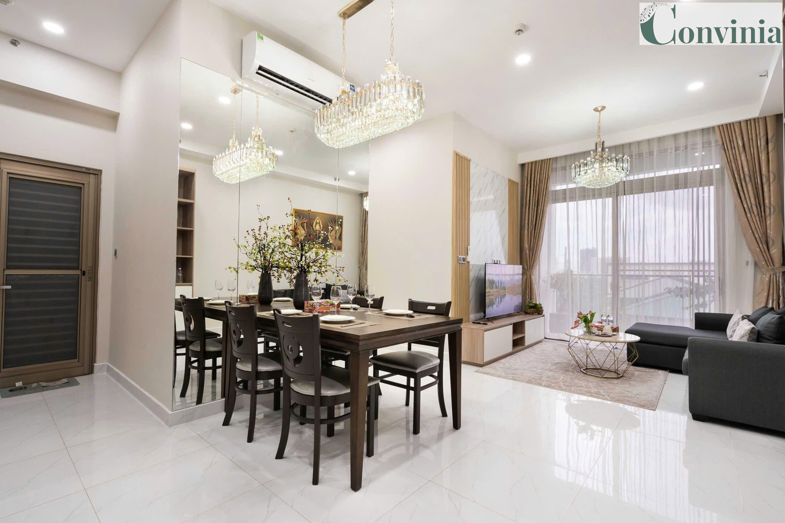 CHO THUÊ CĂN HỘ MIDTOWN PHÚ MỸ HƯNG | M8 | 2 PHÒNG NGỦ ĐẦY ĐỦ NỘI THẤT