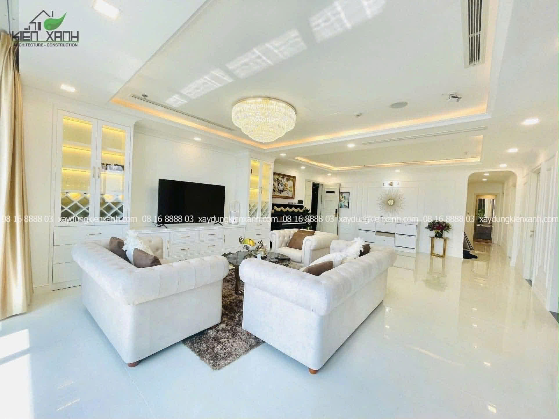 CHO THUÊ CĂN HỘ VINHOMES GOLDEN RIVER 4 PHÒNG NGỦ 157M2 ĐẦY ĐỦ NỘI THẤT