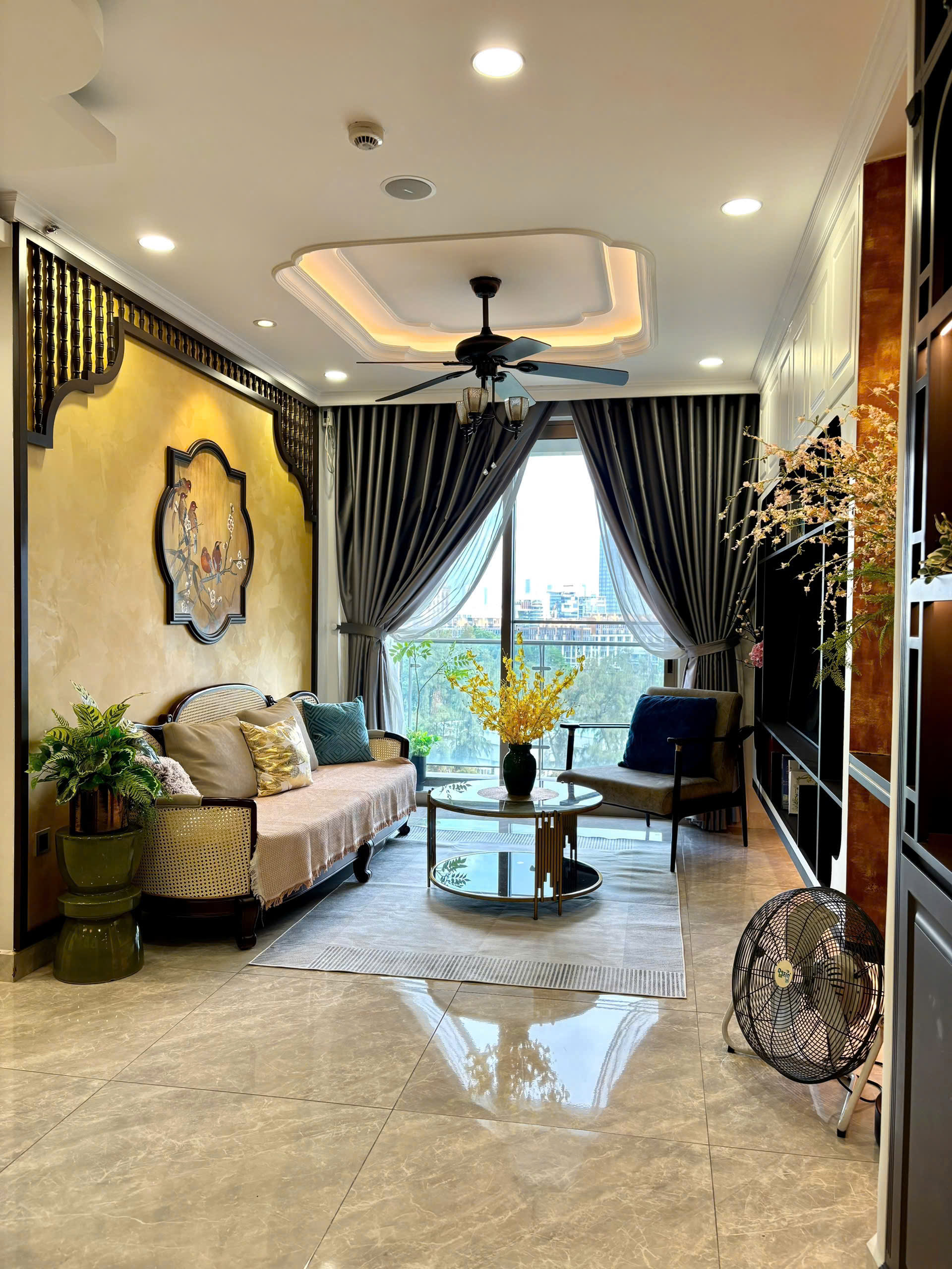 CHO THUÊ CĂN HỘ MIDTOWN M8 THE PEAK 3 PHÒNG NGỦ - 124M2 - ĐẦY ĐỦ NỘI THẤT