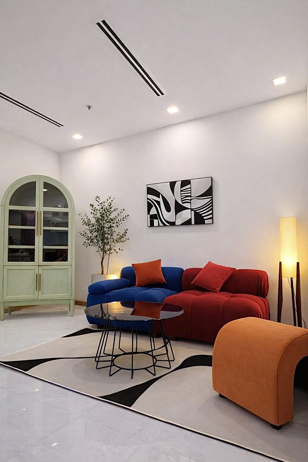 CHO THUÊ CĂN HỘ VINHOMES CENTRAL PARK - 1 PHÒNG NGỦ - ĐẦY ĐỦ NỘI THẤT VÀO Ở NGAY
