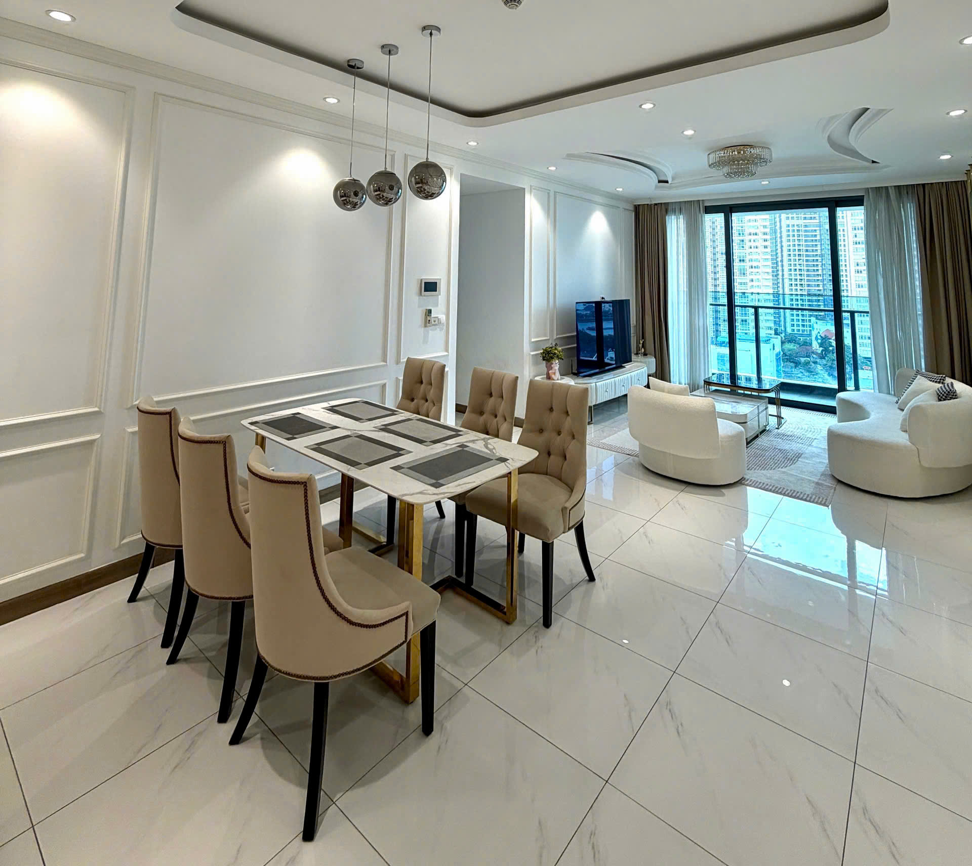 CHO THUÊ SUNWAH PEARL BÌNH THẠNH - 3 PHÒNG NGỦ ĐẦY ĐỦ NỘI THẤT - 133M2
