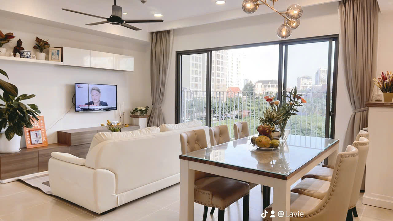 CHO THUÊ CĂN HỘ MASTERI THẢO ĐIỀN 3 PHÒNG NGỦ FULL NỘI THẤT ĐẸP