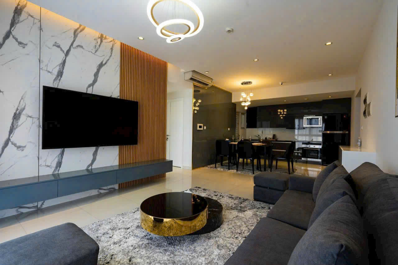 CHO THUÊ CĂN HỘ HAPPY VALLEY PHÚ MỸ HƯNG 100M2 | 3 PHÒNG NGỦ | NHÀ ĐẸP