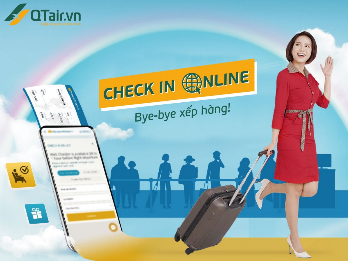 Hướng dẫn cách check-in trực tuyến các hãng hàng không nội địa mới nhất 2024