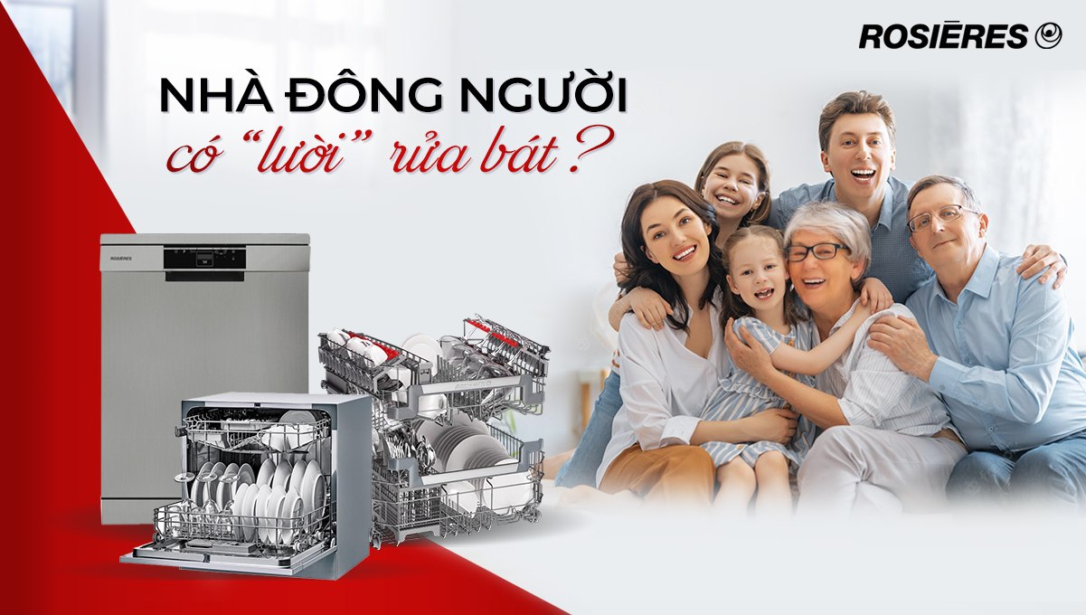 Máy rửa bát có sấy khô không? Cách xử lý khi bị đọng hơi nước