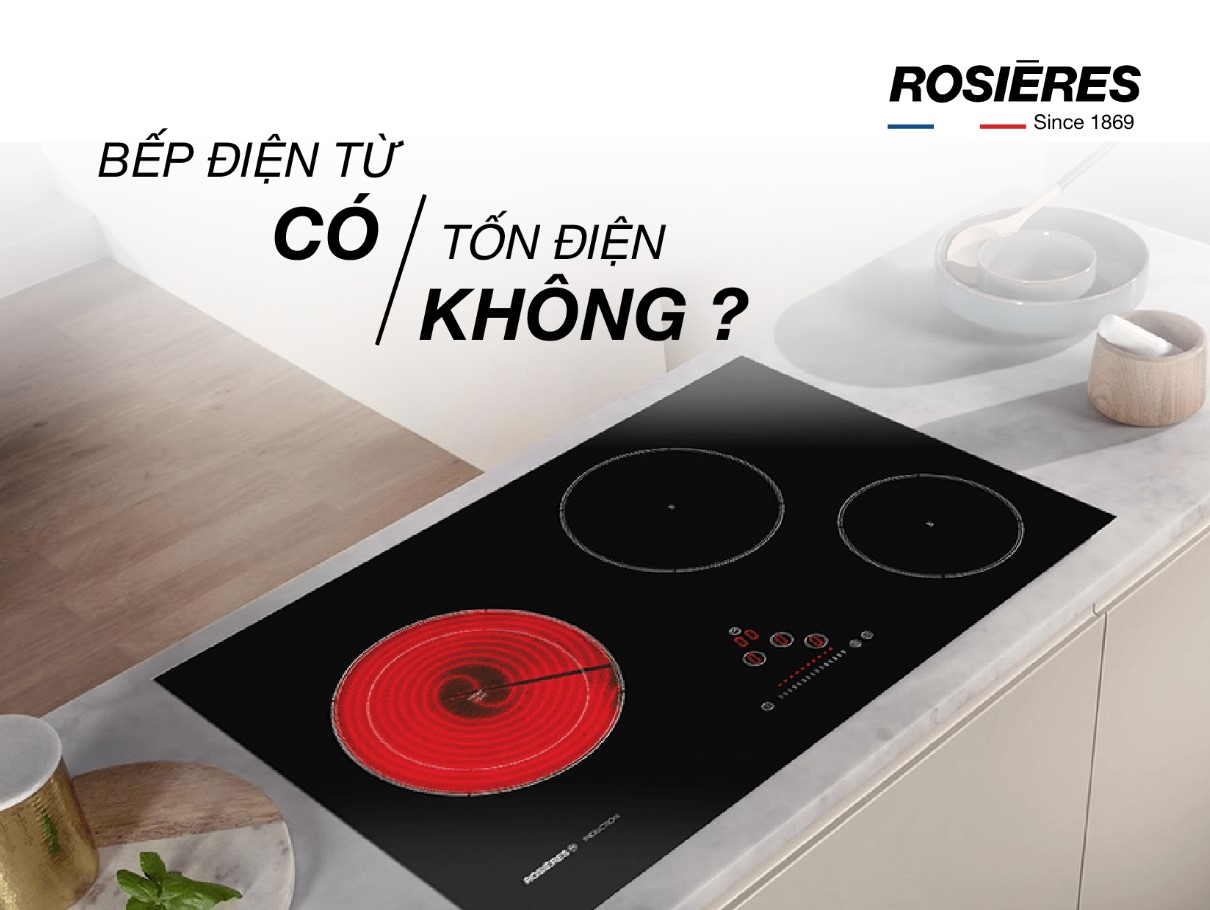 BẾP ĐIỆN TỪ CÓ TỐN ĐIỆN KHÔNG?