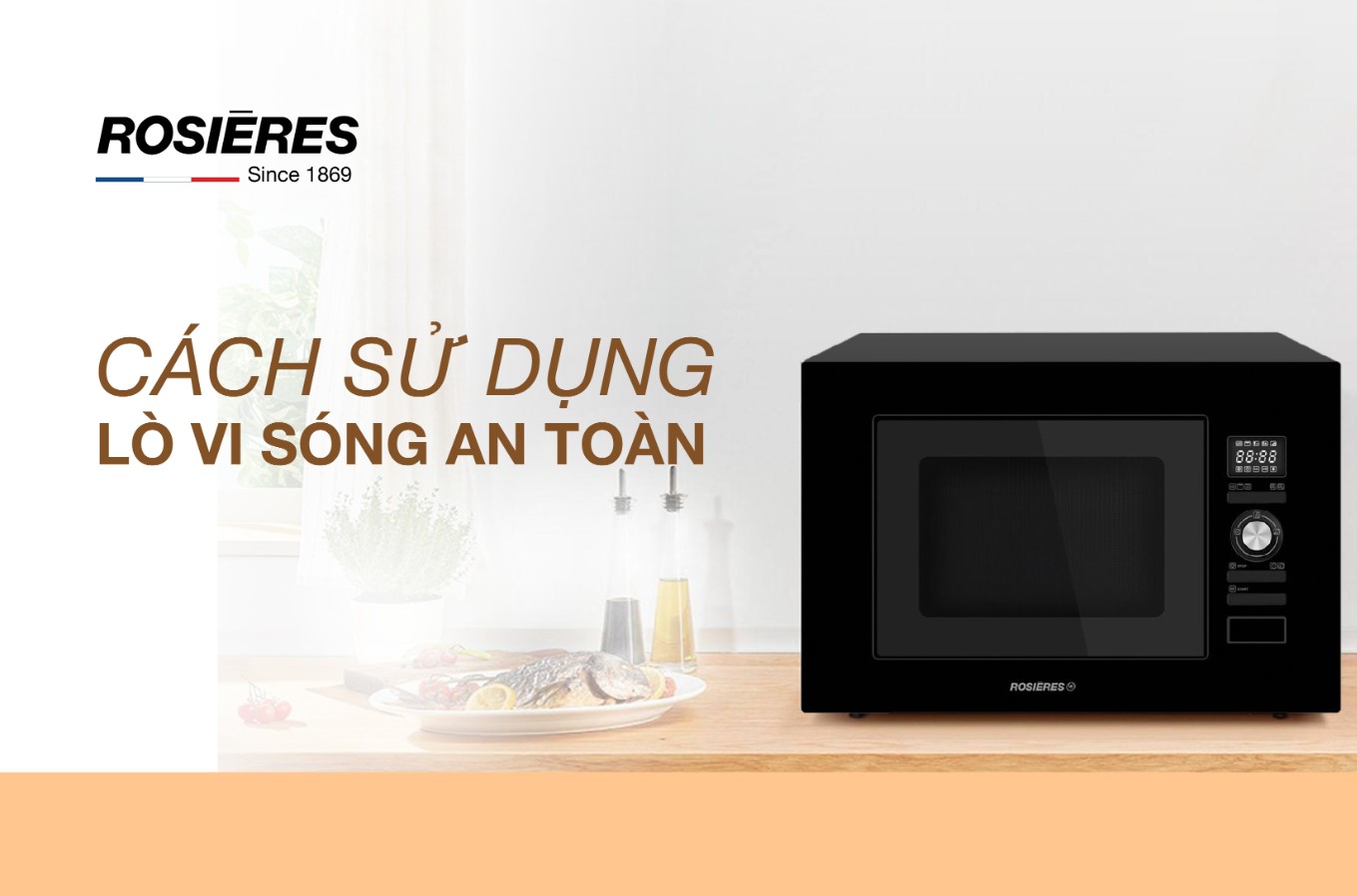 CÁCH SỬ DỤNG LÒ VI SÓNG AN TOÀN KHÔNG CHÁY NỔ