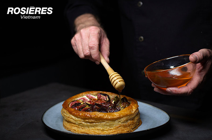 CÔNG THỨC LÀM FIG CRUMBLE - BÁNH SUNG VỤN CÙNG KEM FRANGIPANE MỀM MỊN