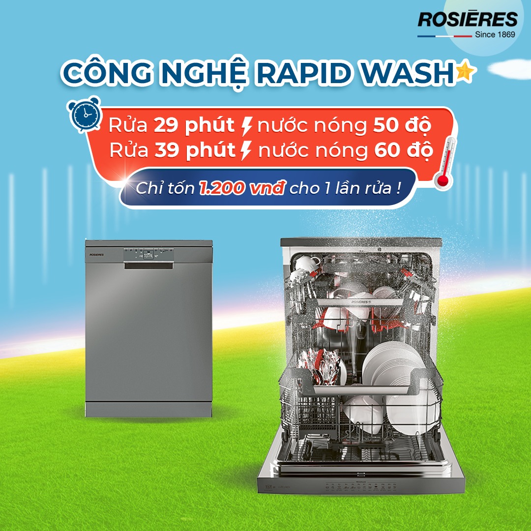 Máy rửa bát rửa có sạch không?