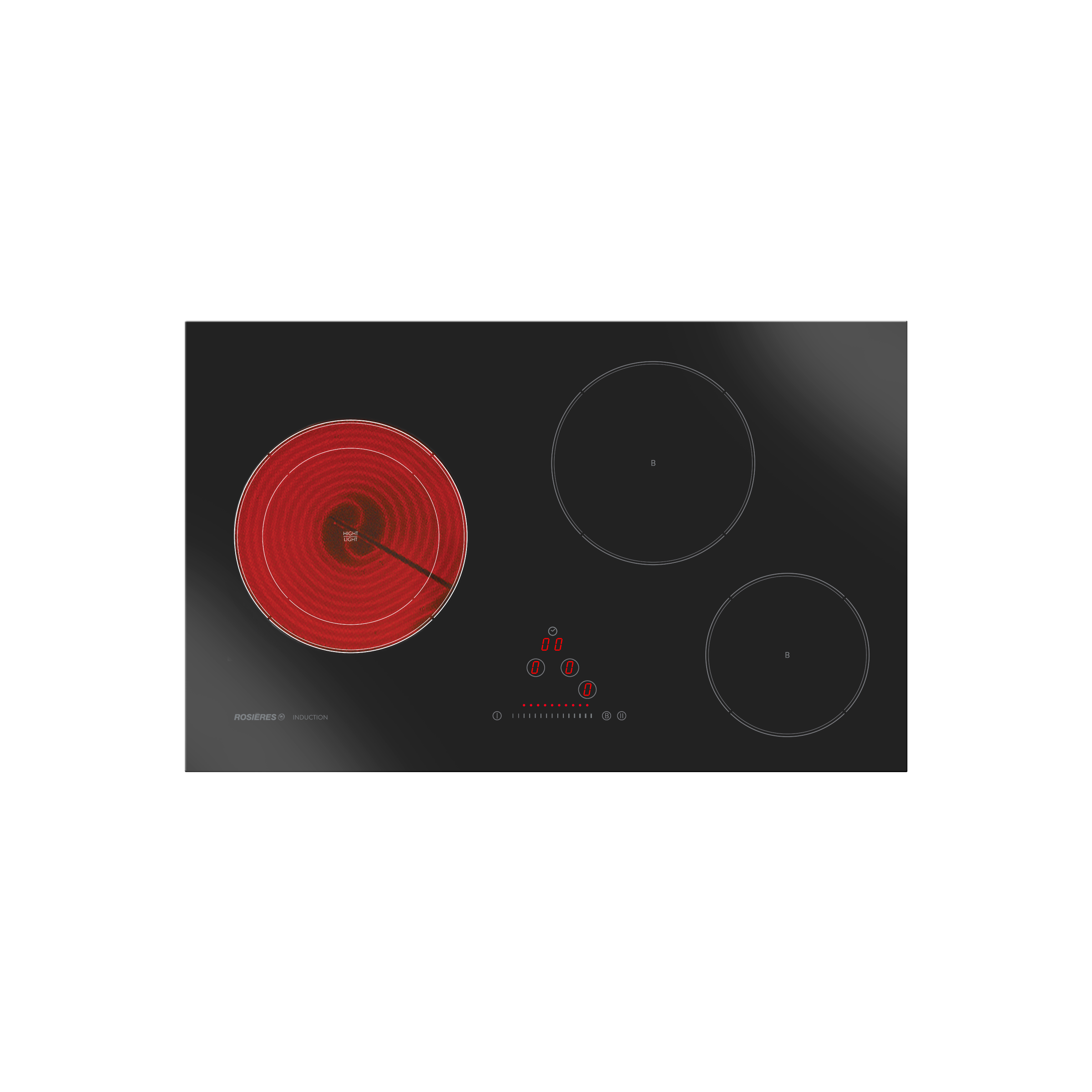 Bếp kết hợp 2 từ 1 hồng ngoại Rosières PMI732N - Nhập khẩu chính hãng