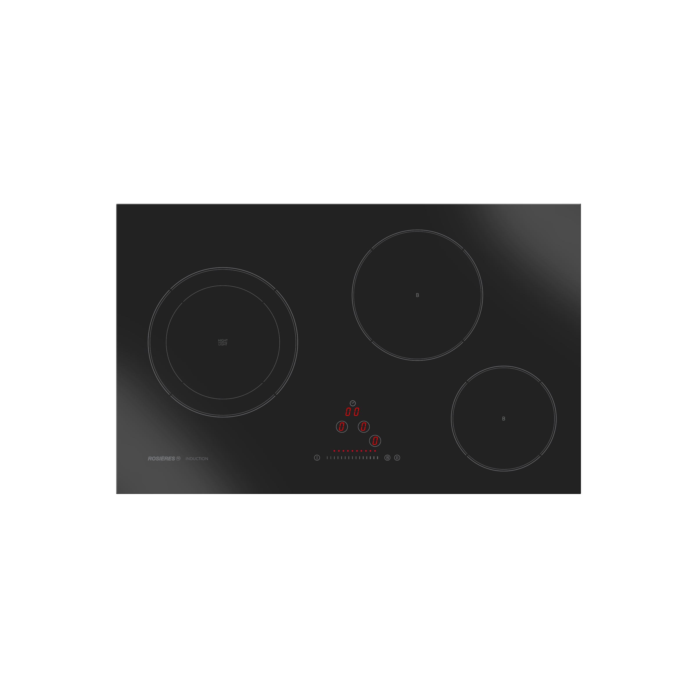 Bếp kết hợp 2 từ 1 hồng ngoại Rosières PMI732N - Nhập khẩu chính hãng