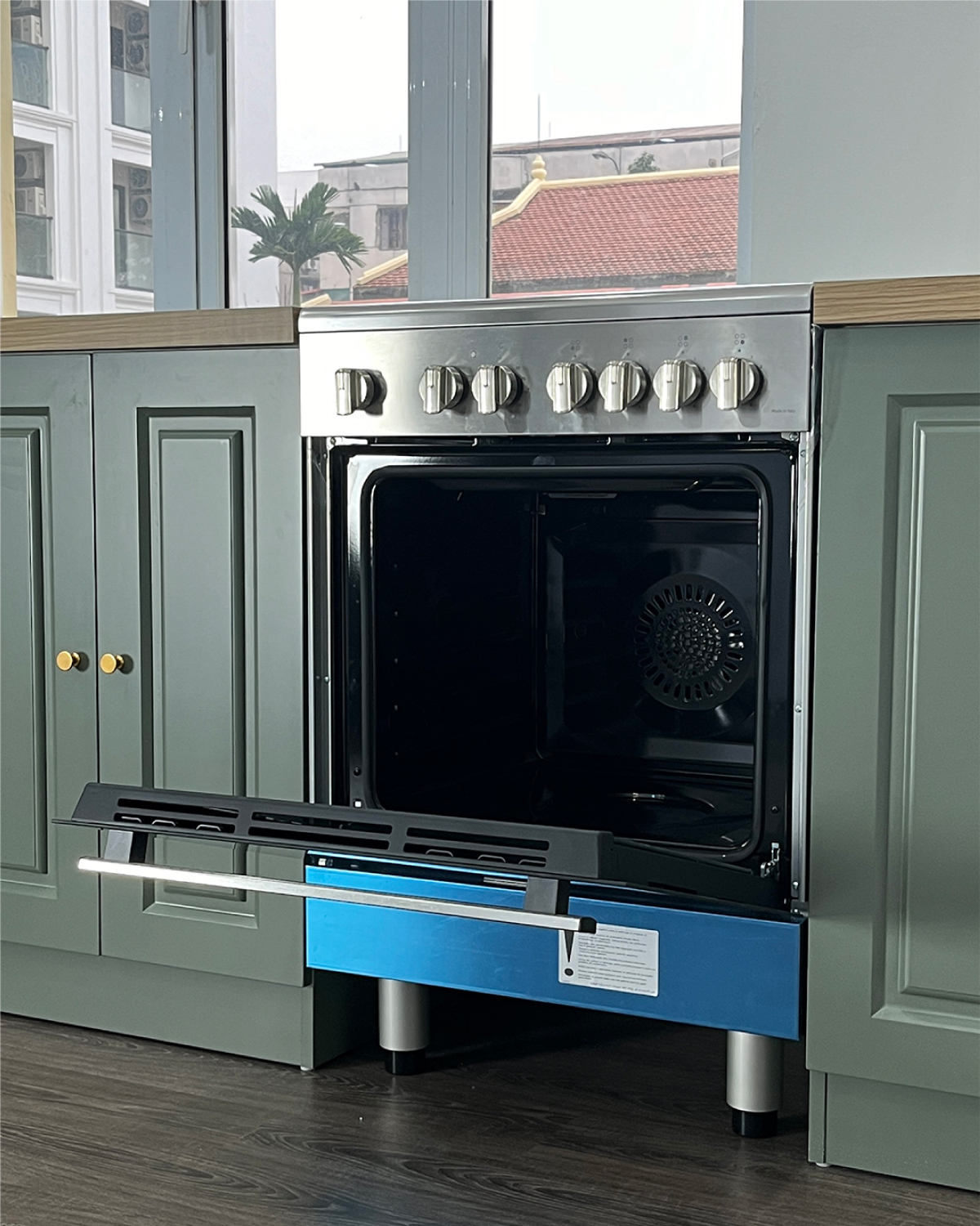 Bếp từ 4 vùng nấu kết hợp lò nướng 60 cm Elba CXX 664 IML VN - Nhập khẩu chính hãng