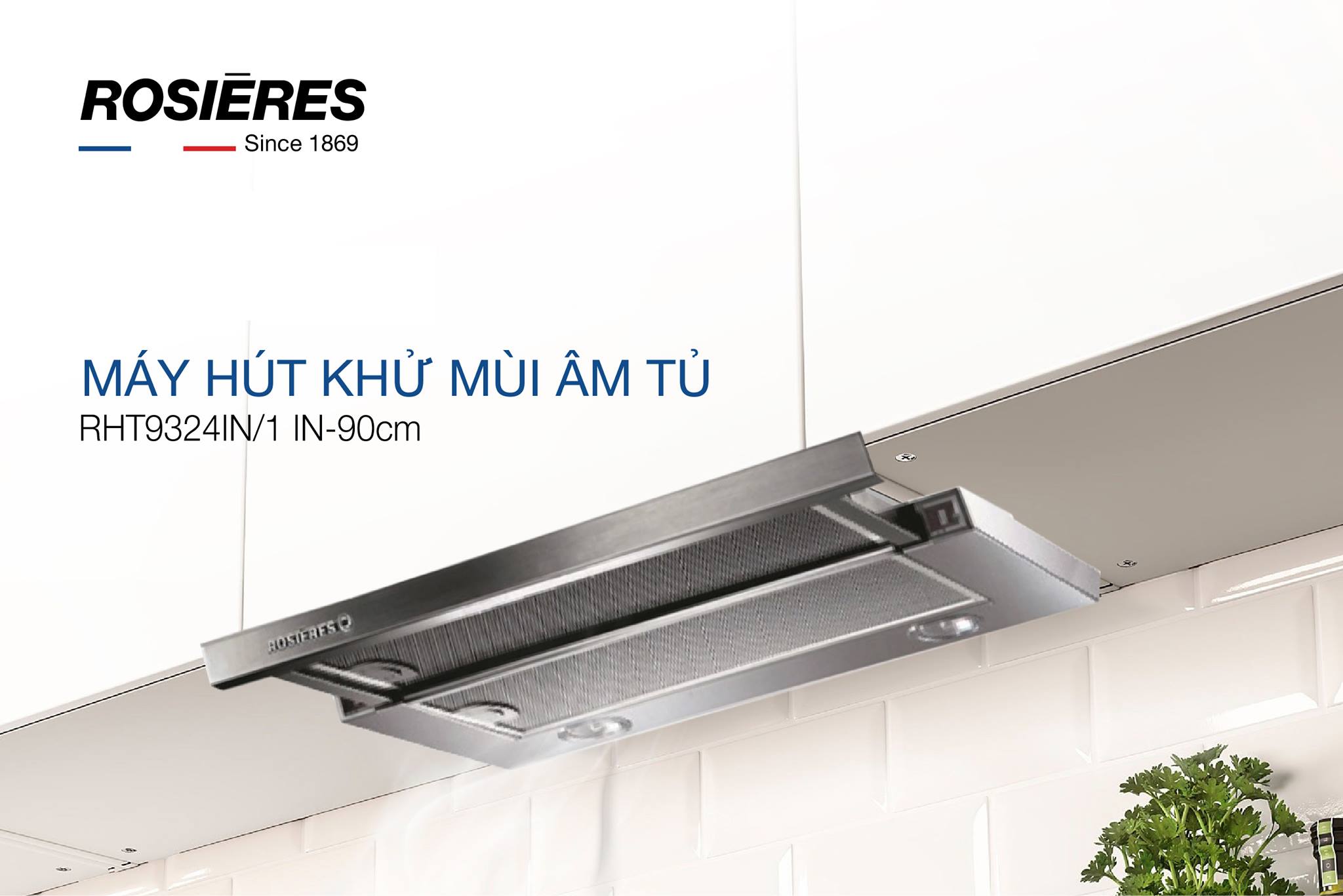 Hút mùi âm tủ 90cm RHT9324IN/1IN