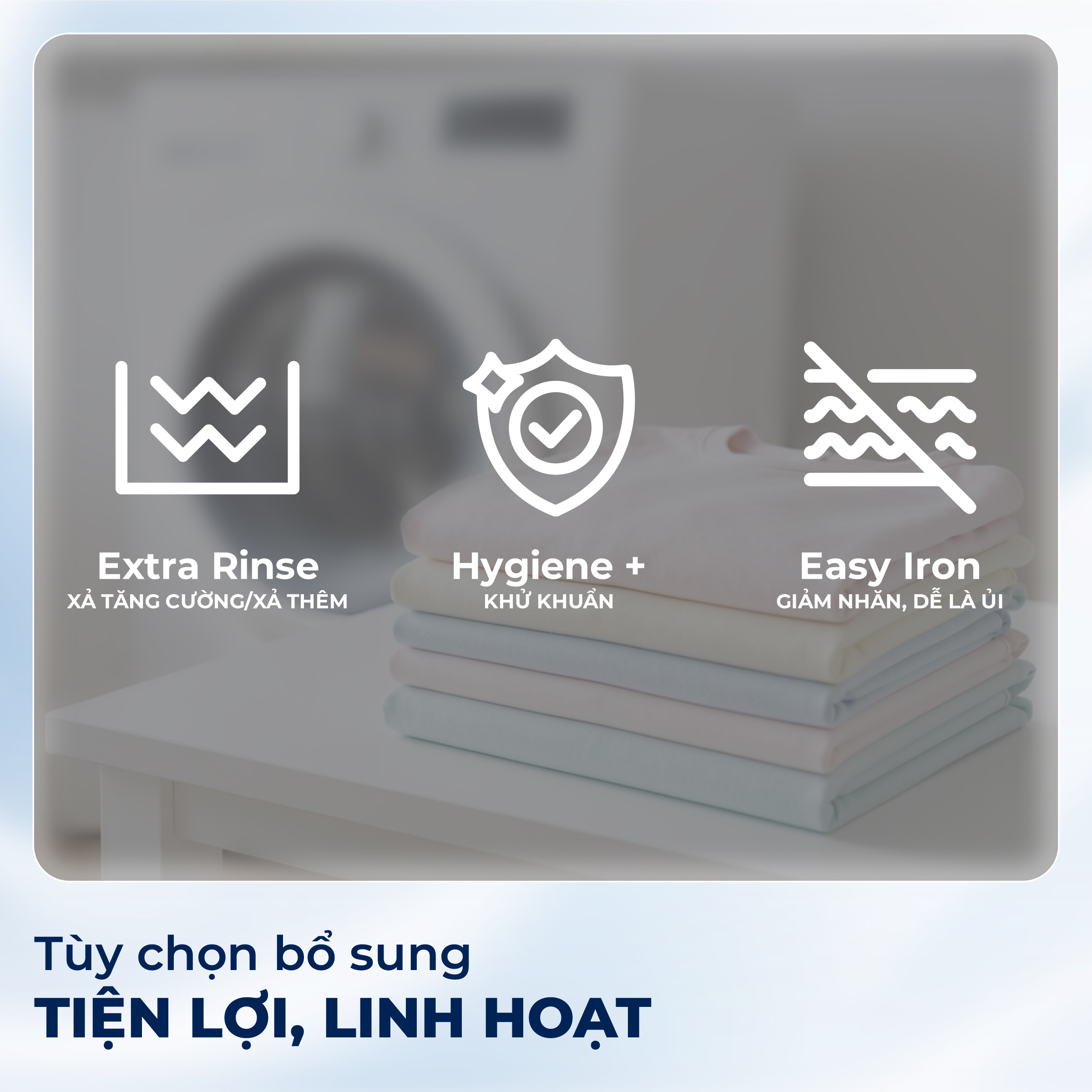 Máy giặt Rosières 11kg RILS 121132DC-04 - Nhập khẩu chính hãng