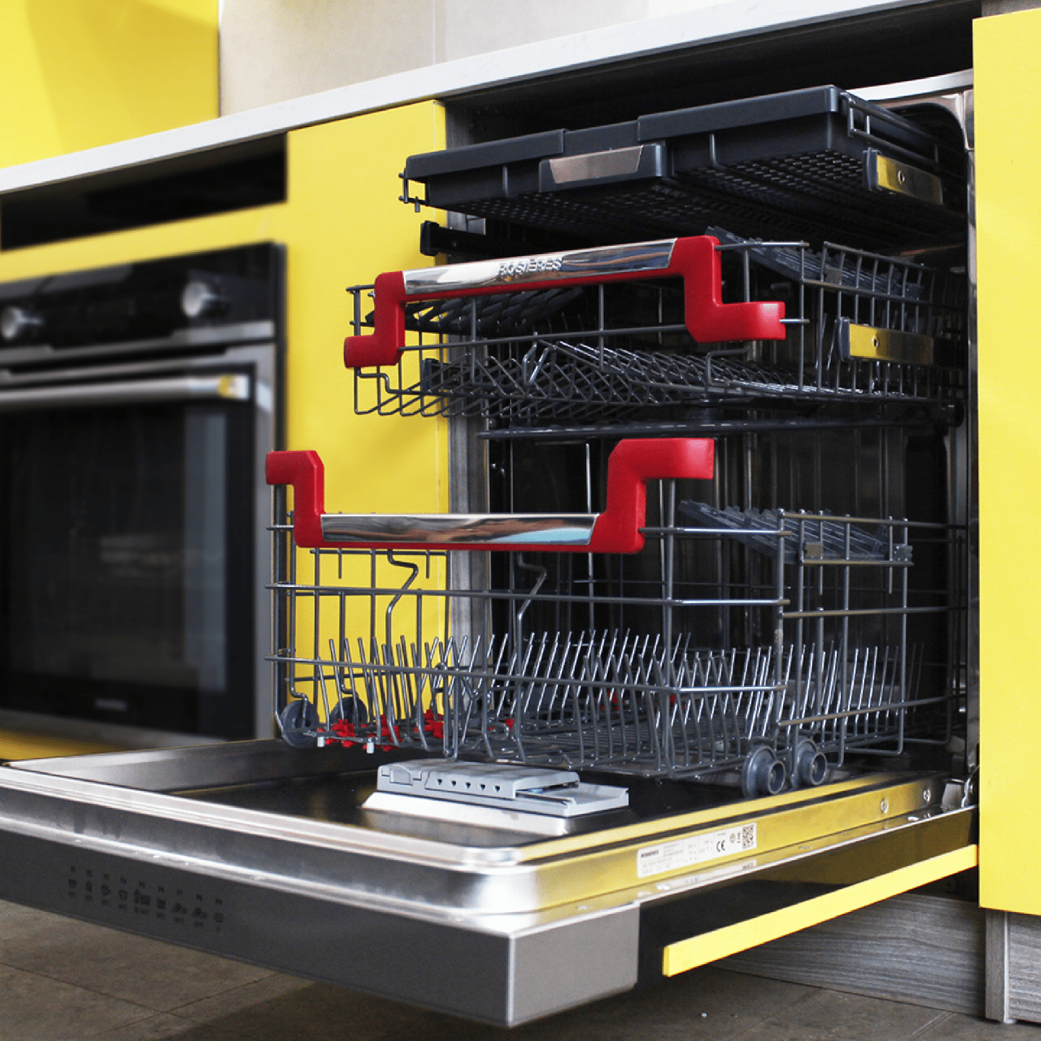 Máy rửa bát bán âm 16 bộ Rosières RDSN 2D622PX-47E - Nhập khẩu chính hãng