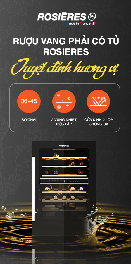 Tủ ướp rượu vang 36 chai RWC154DE