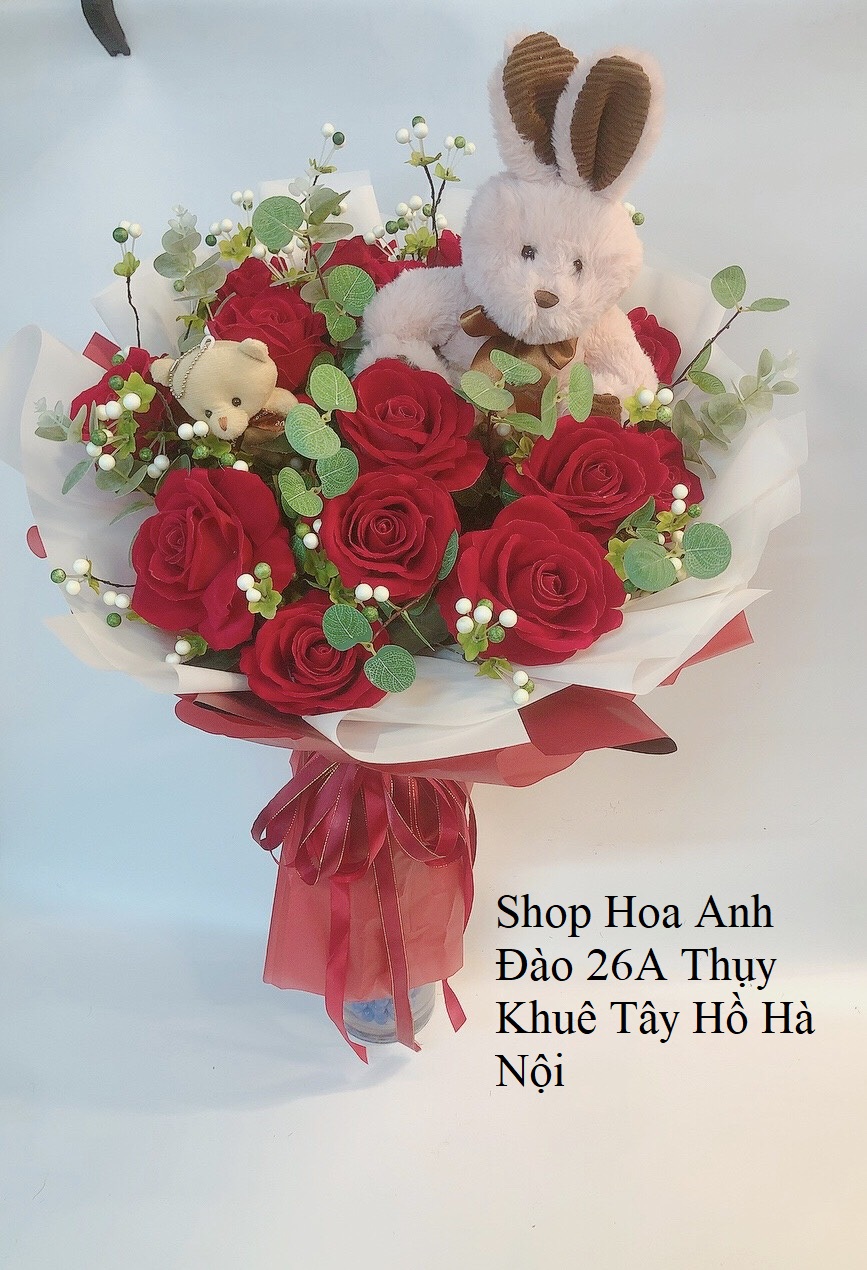 Bó hoa giả